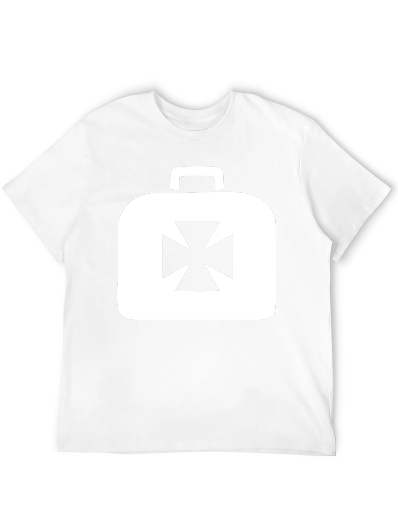 Iron Cross Briefcase Graphic Tee - Black