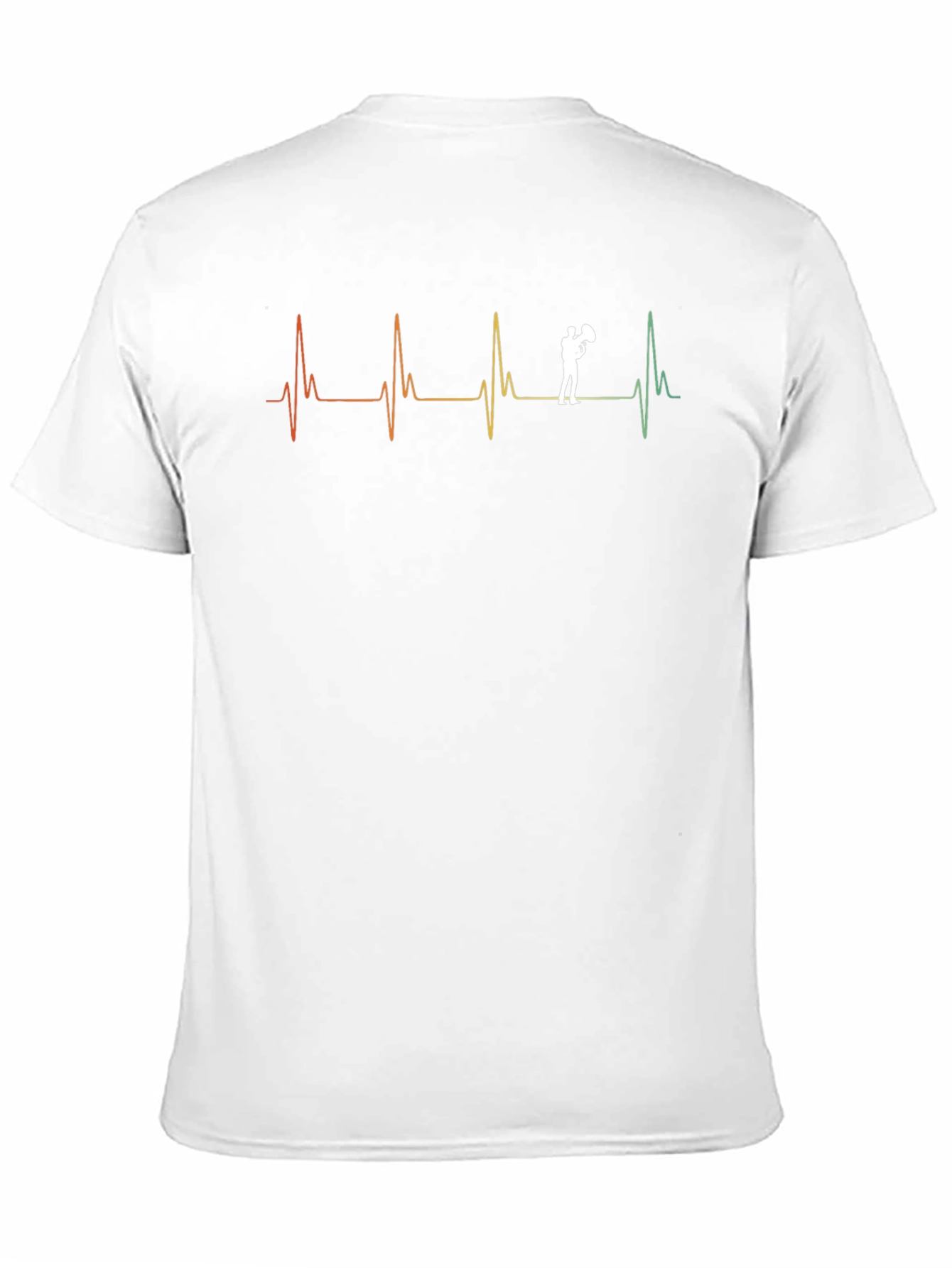 Tuba Heartbeat T-Shirt - Musician Tee