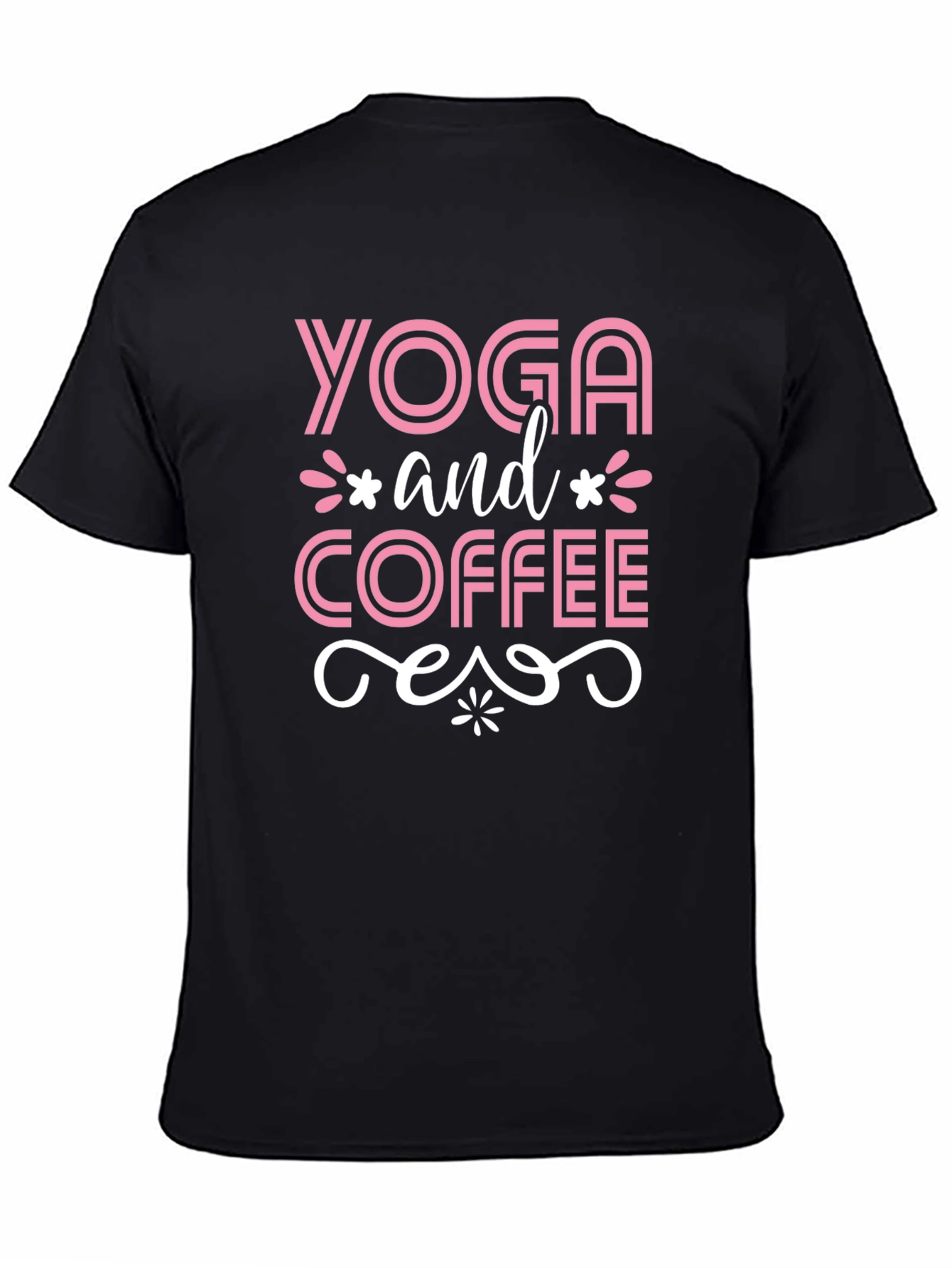 Yoga and Coffee Graphic Tee