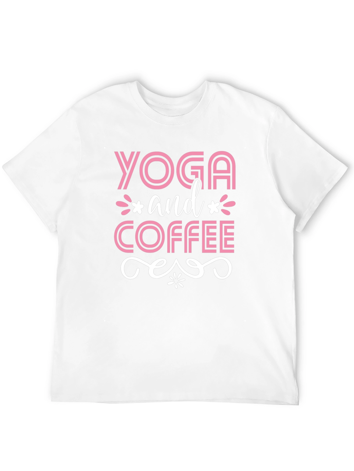 Yoga and Coffee Graphic Tee