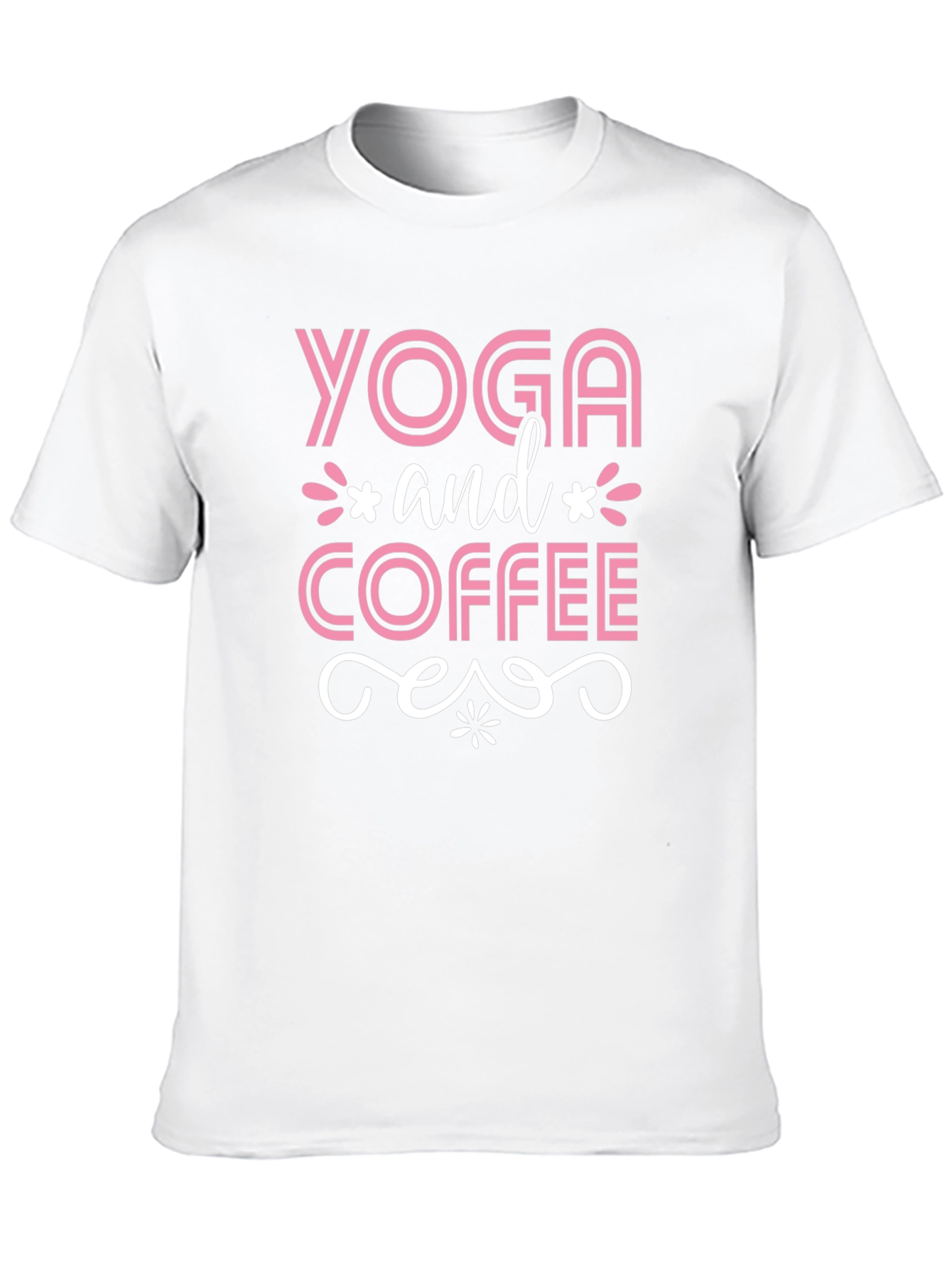 Yoga and Coffee Graphic Tee
