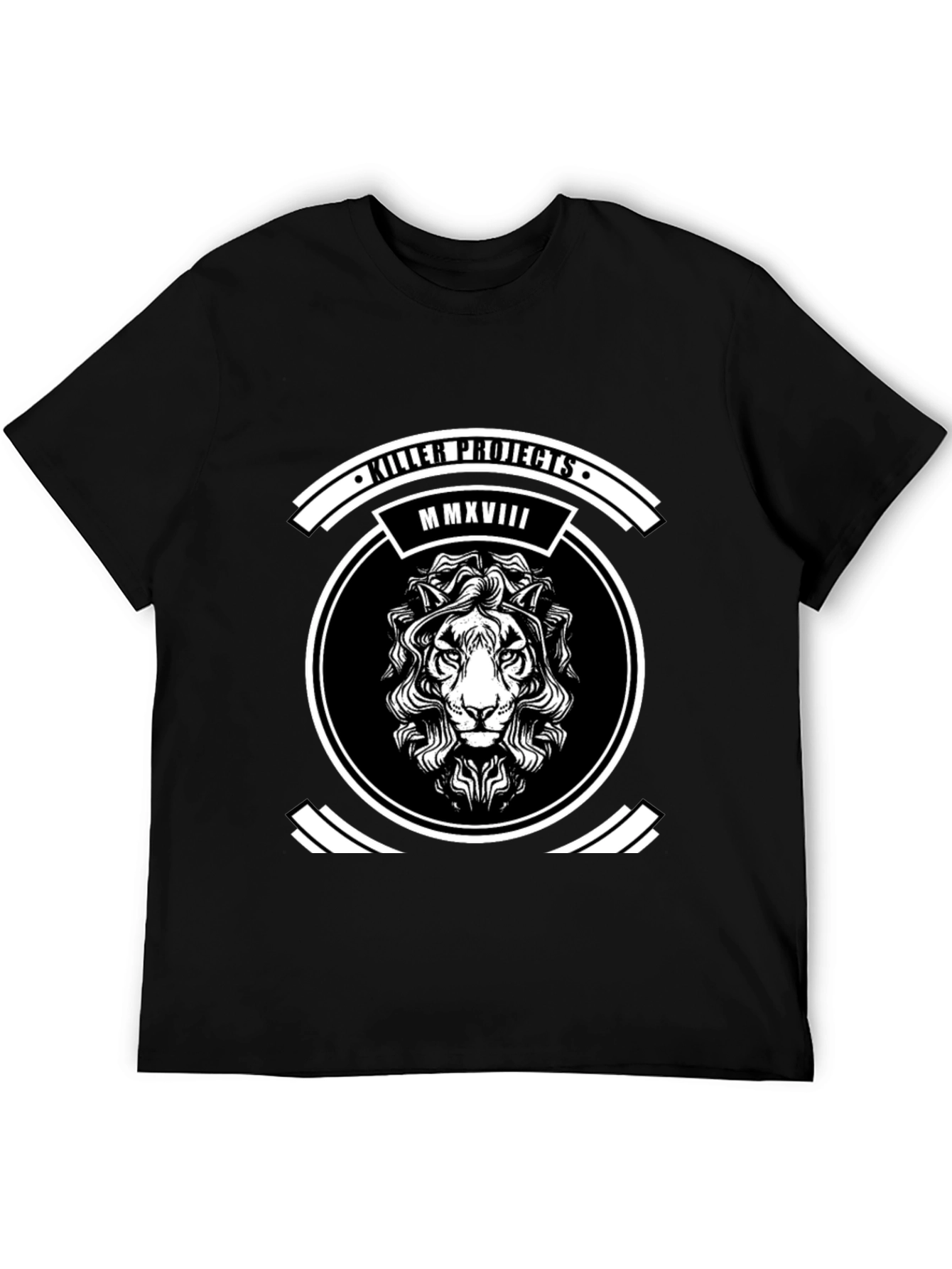 Killer Projects Lion Graphic Tee - Black