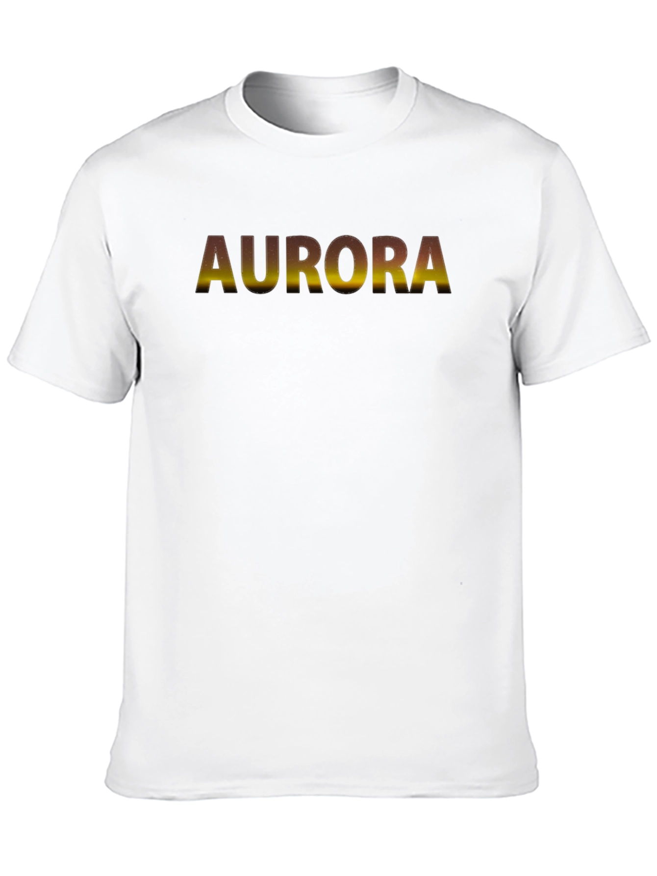 Aurora Graphic Black T-Shirt