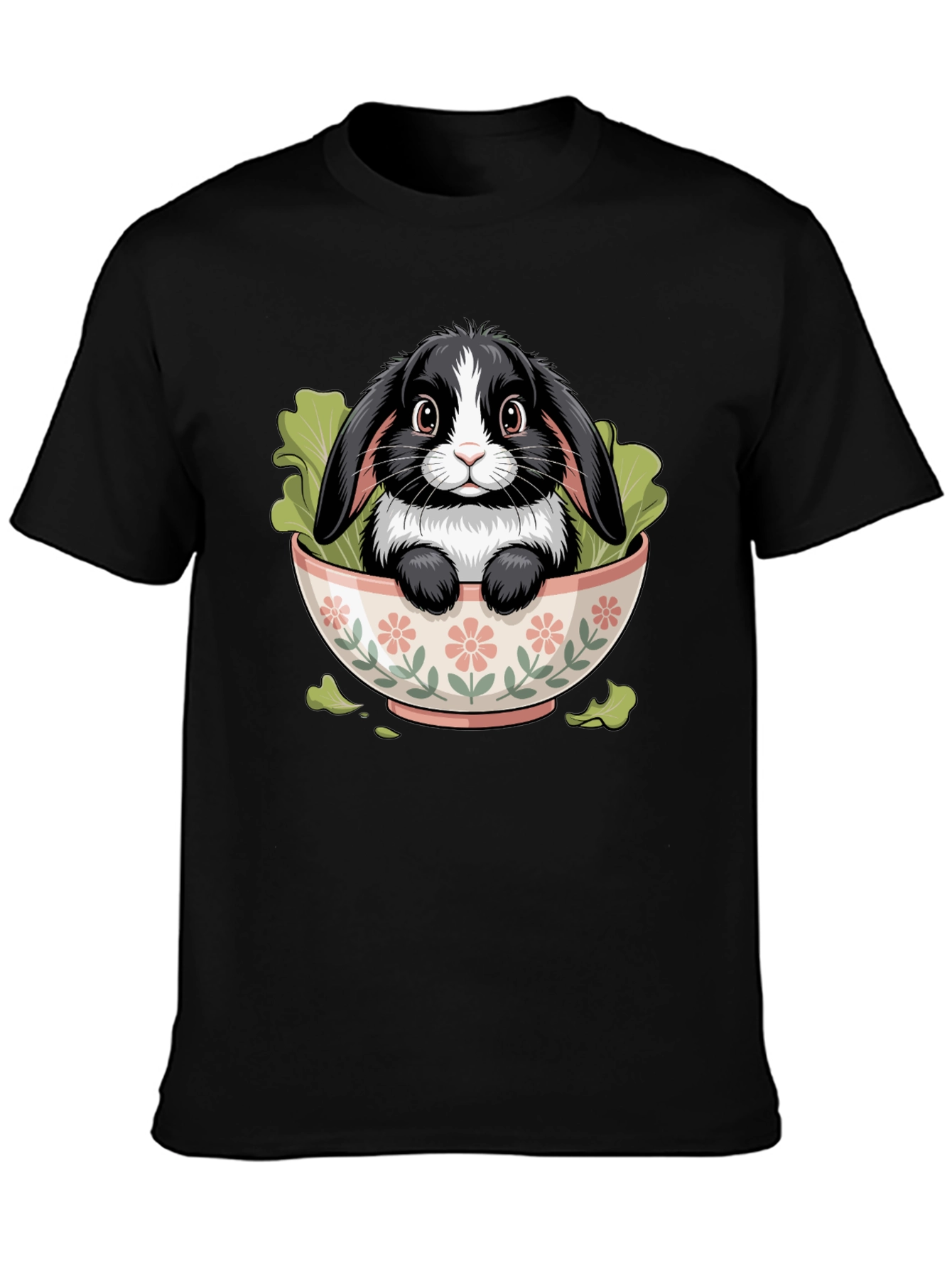 Bunny in Bowl Graphic Tee