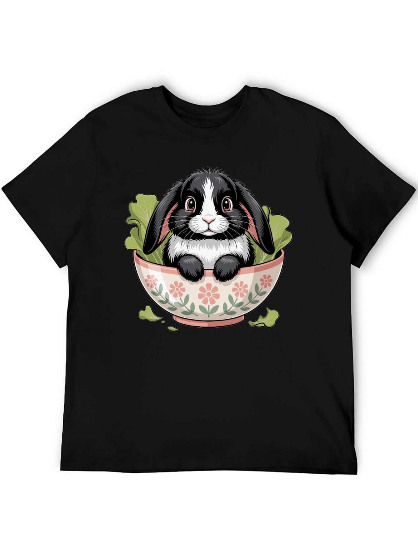 Bunny in Bowl Graphic Tee