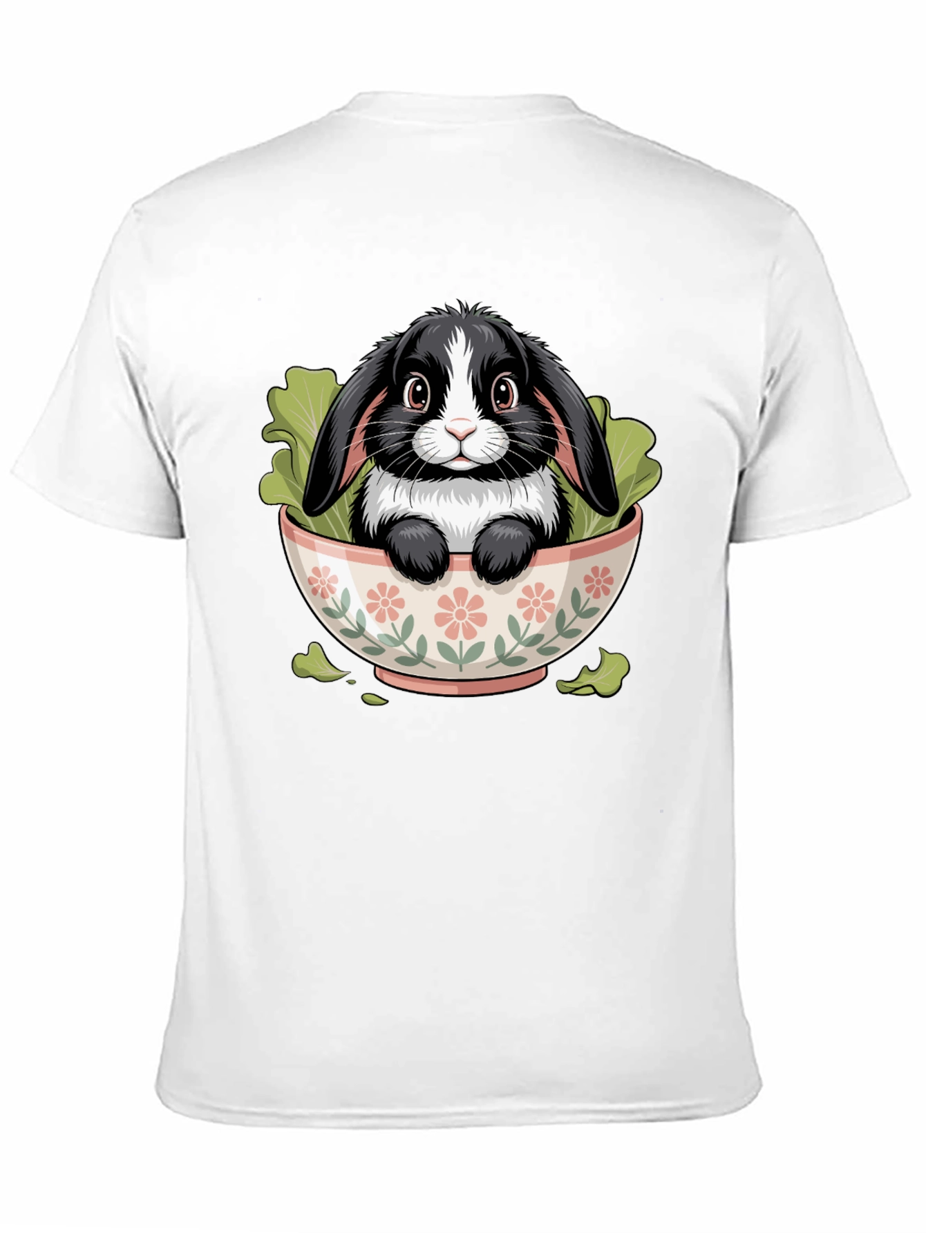 Bunny in Bowl Graphic Tee