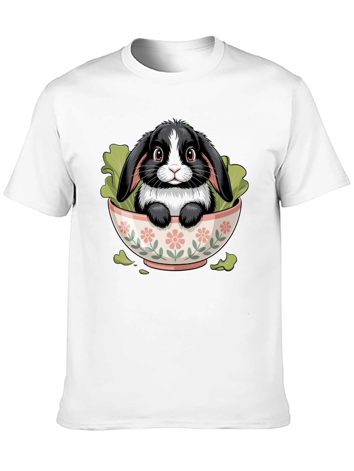 Bunny in Bowl Graphic Tee