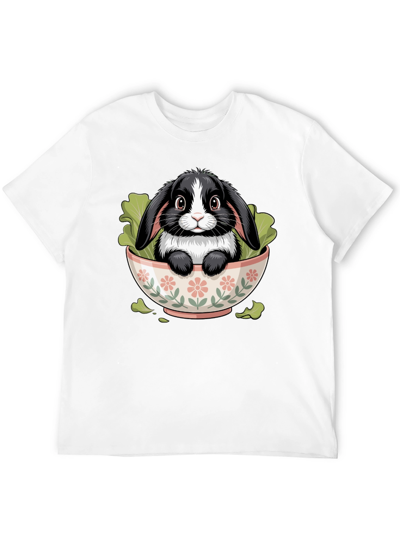 Bunny in Bowl Graphic Tee