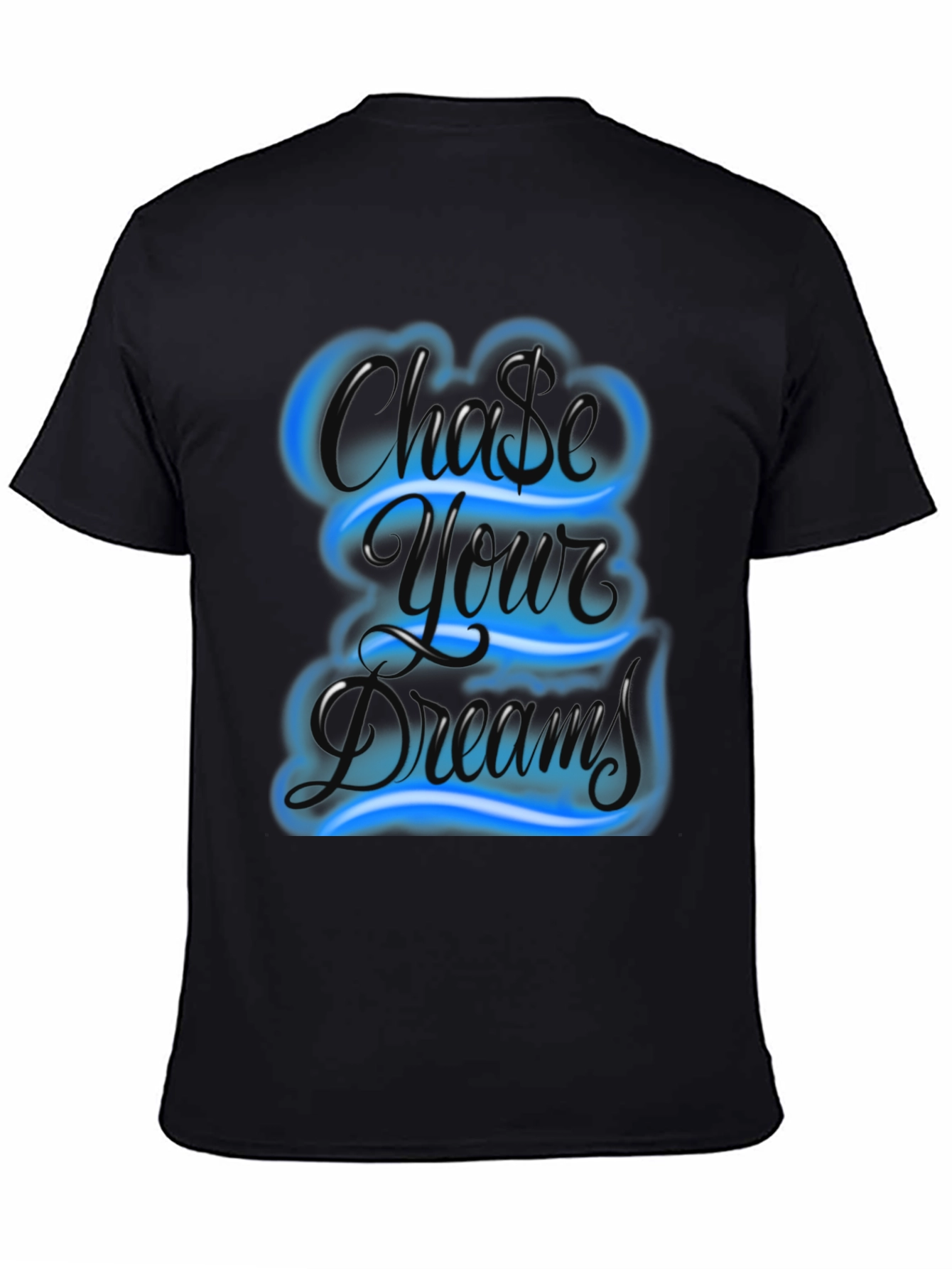 Chase Your Dreams Graphic Tee - Black