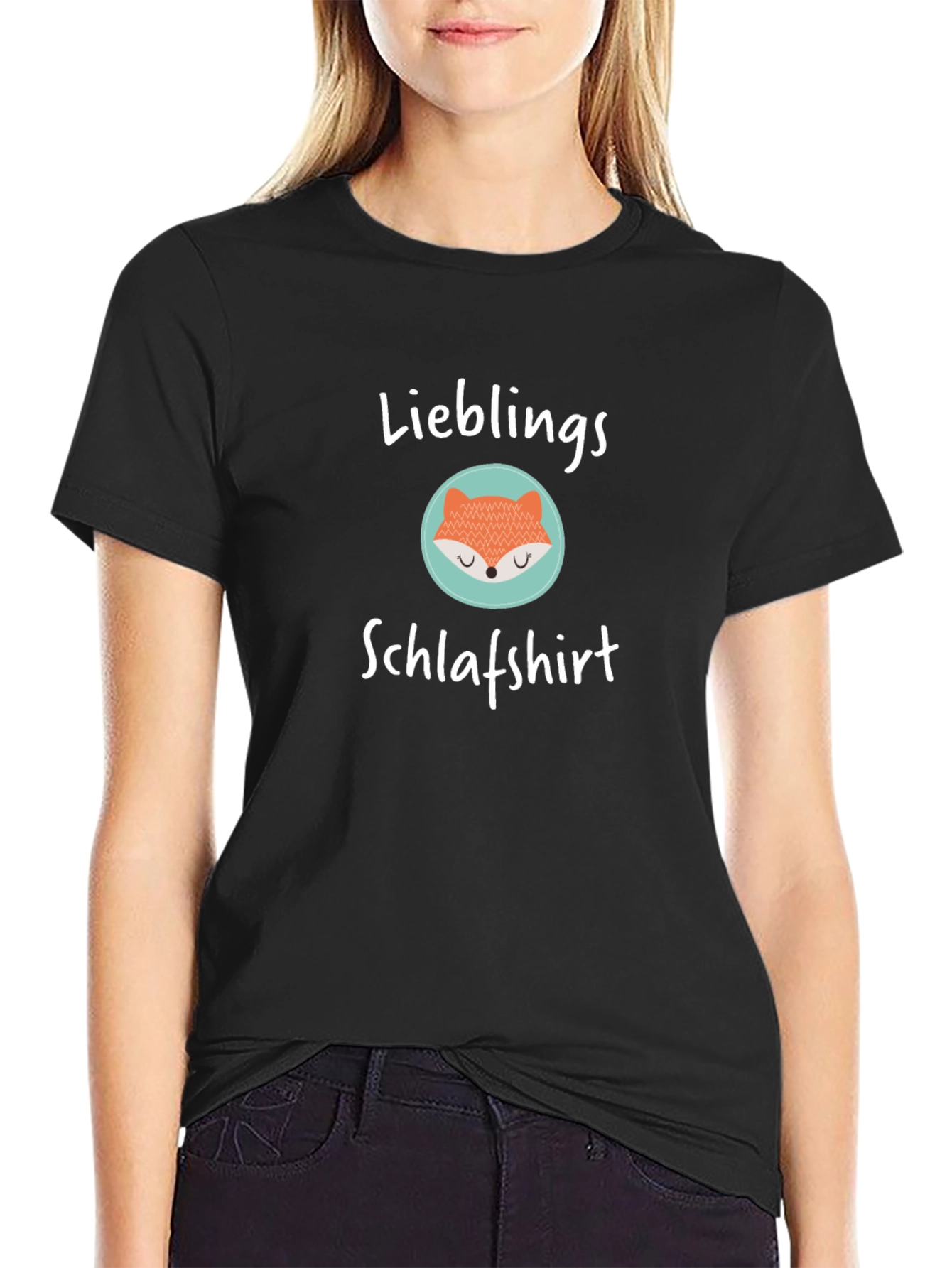 Lieblings Schlafshirt - Fox Graphic T-Shirt