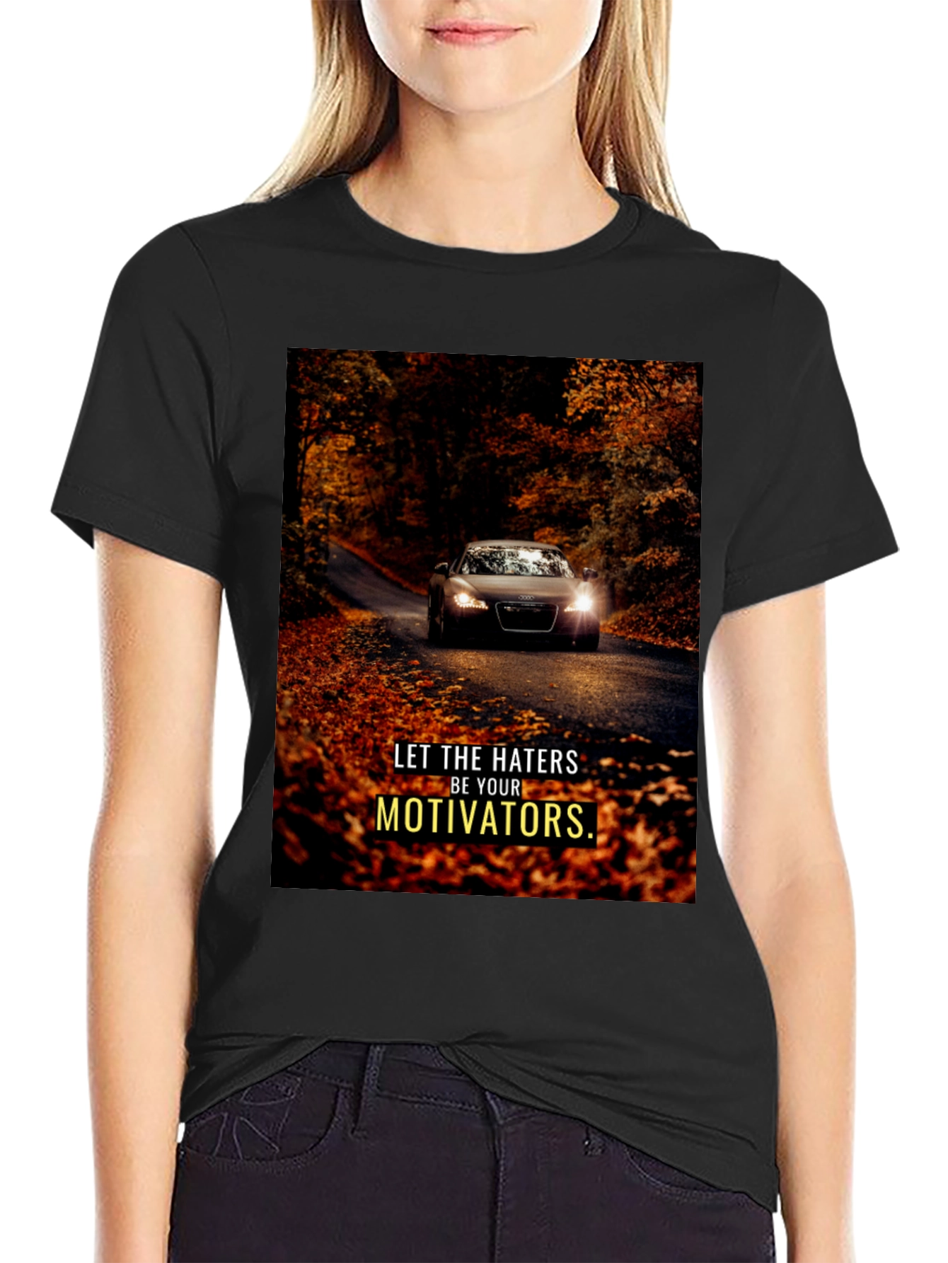 Motivational Car Graphic T-Shirt