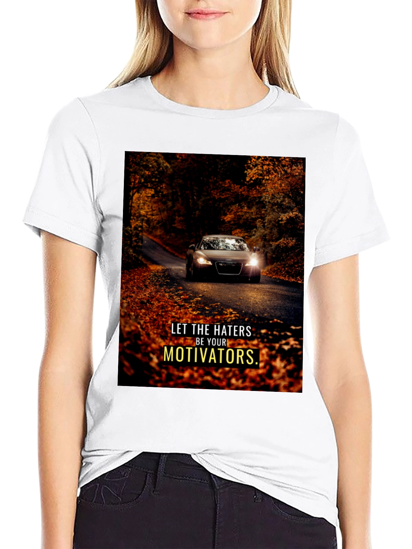 Motivational Car Graphic T-Shirt