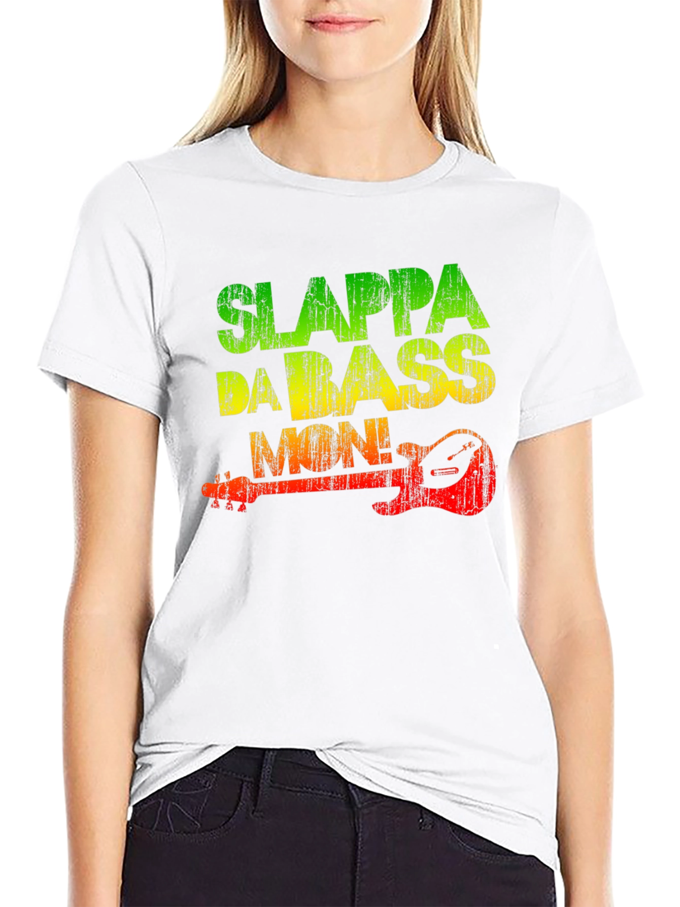 Slappa Da Bass Mon! Graphic T-Shirt