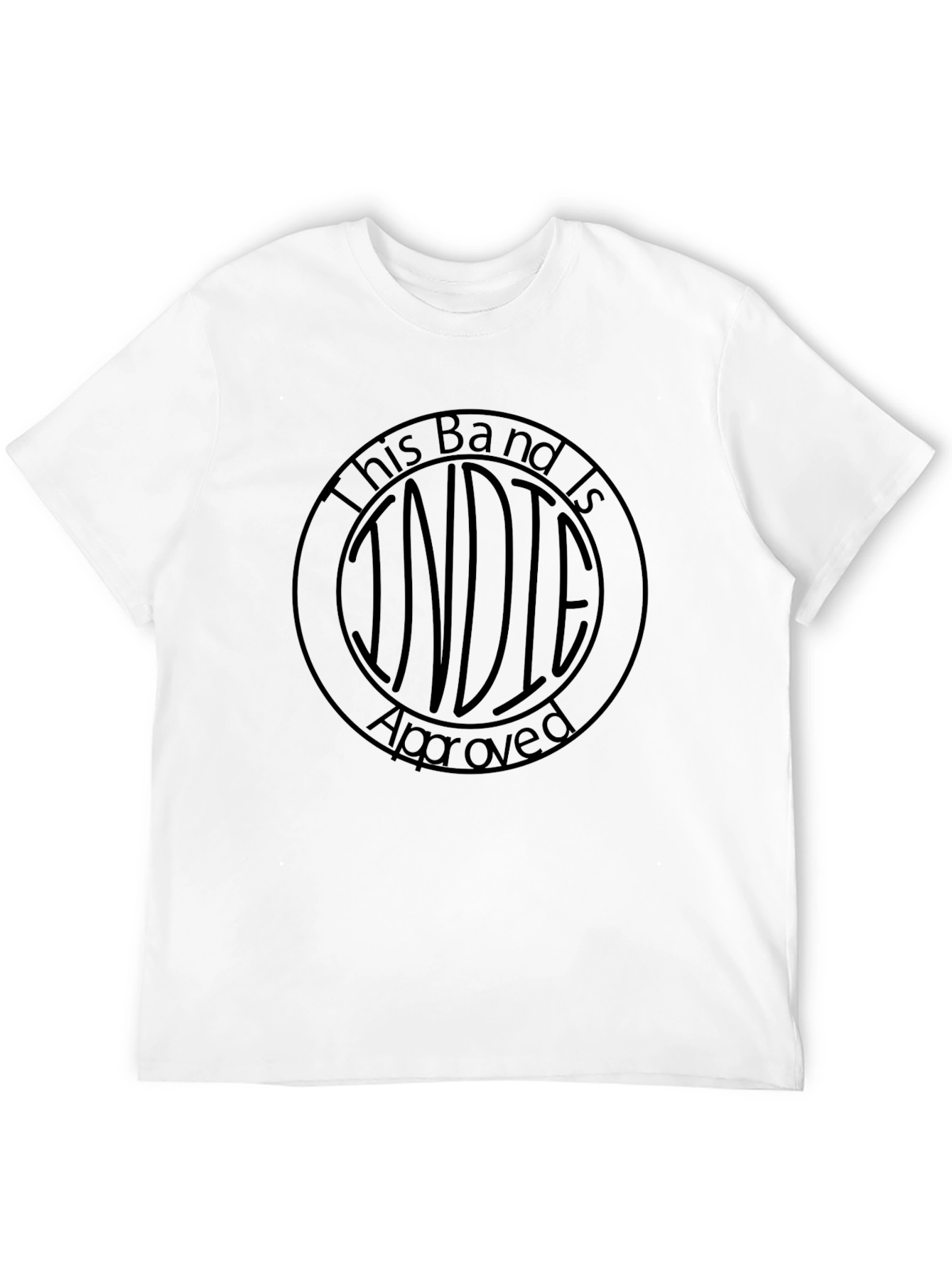 Indie Approved Black T-Shirt