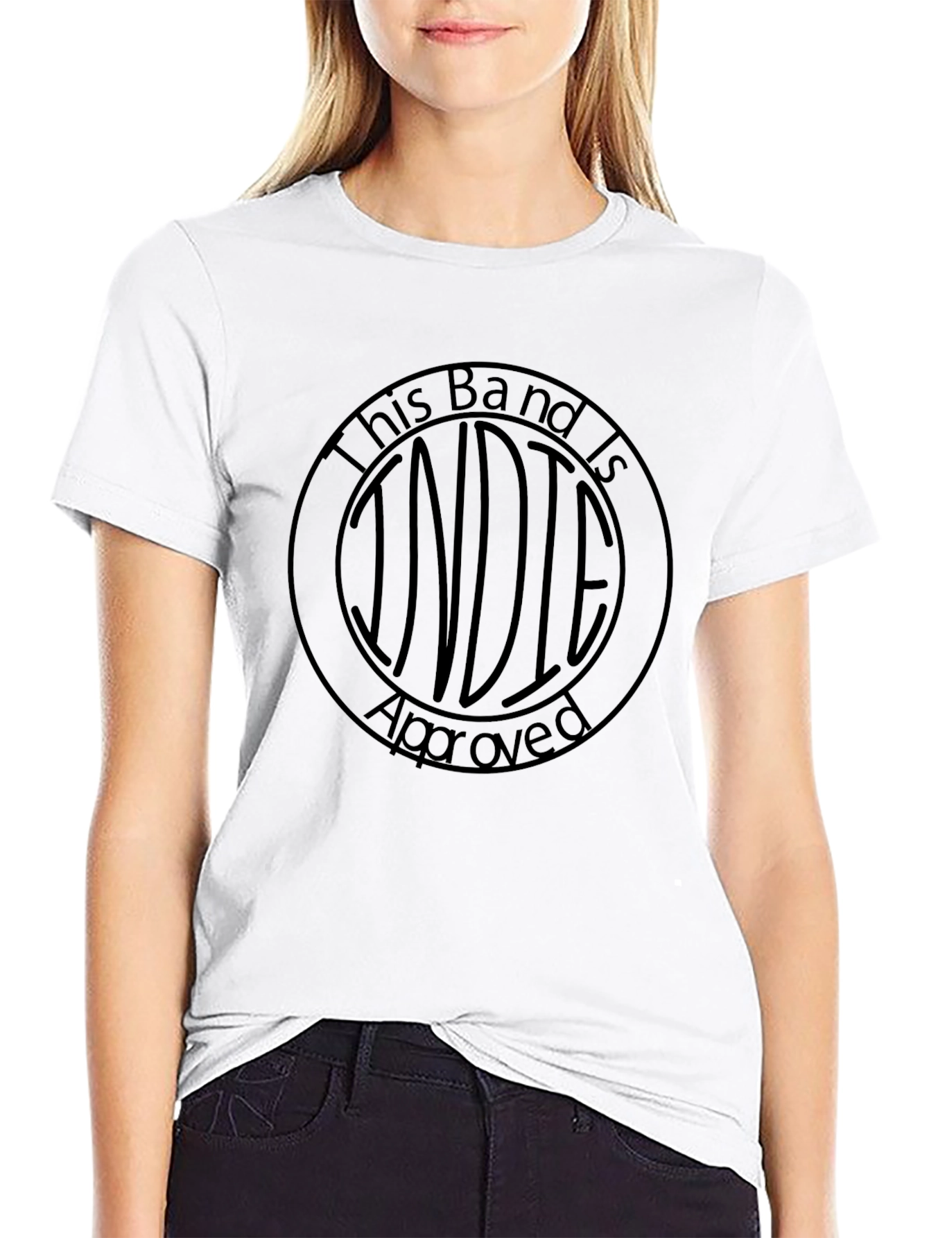Indie Approved Black T-Shirt