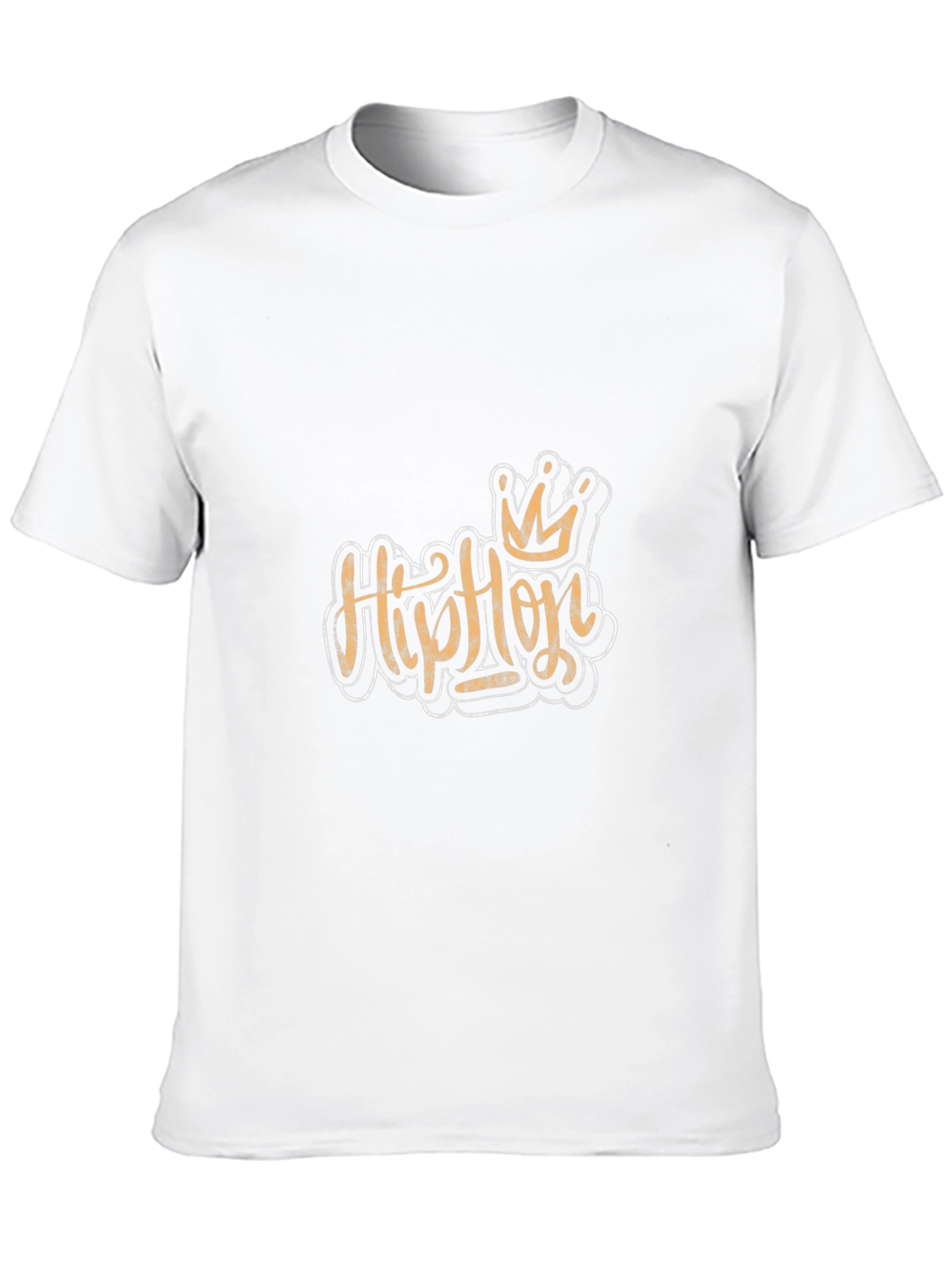 Hip Hop Crown Black T-Shirt