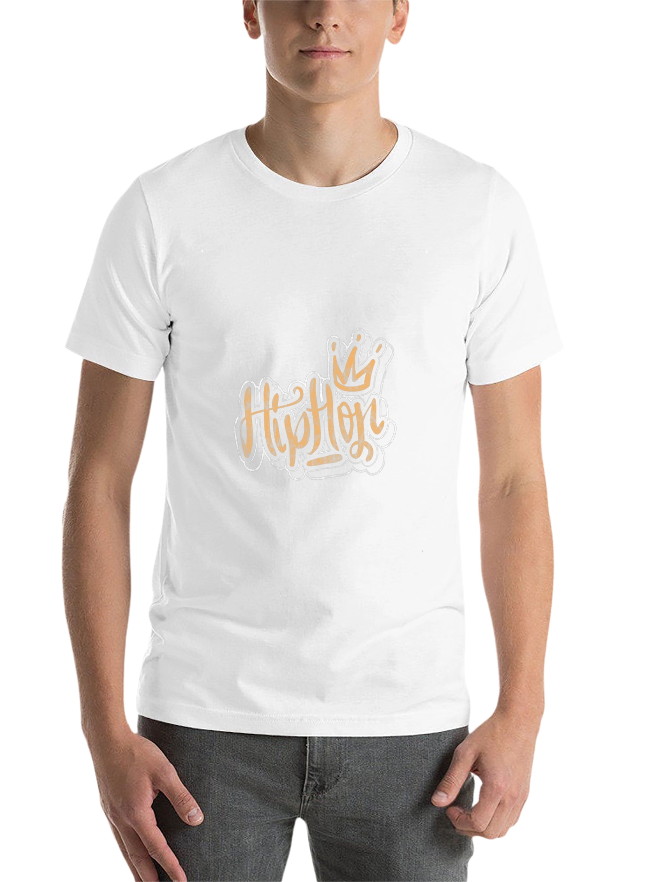 Hip Hop Crown Black T-Shirt