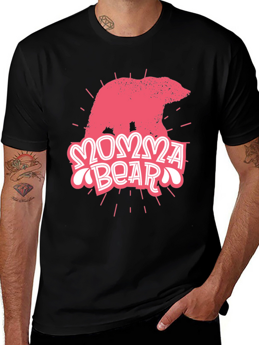 Momma Bear Graphic Tee - Comfort Fit