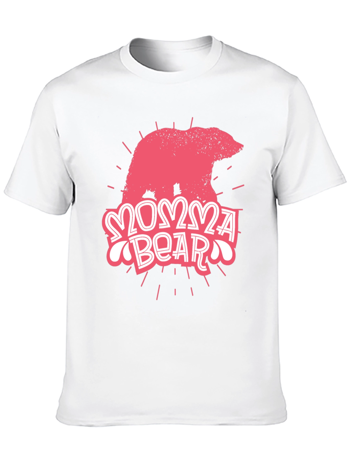 Momma Bear Graphic Tee - Comfort Fit