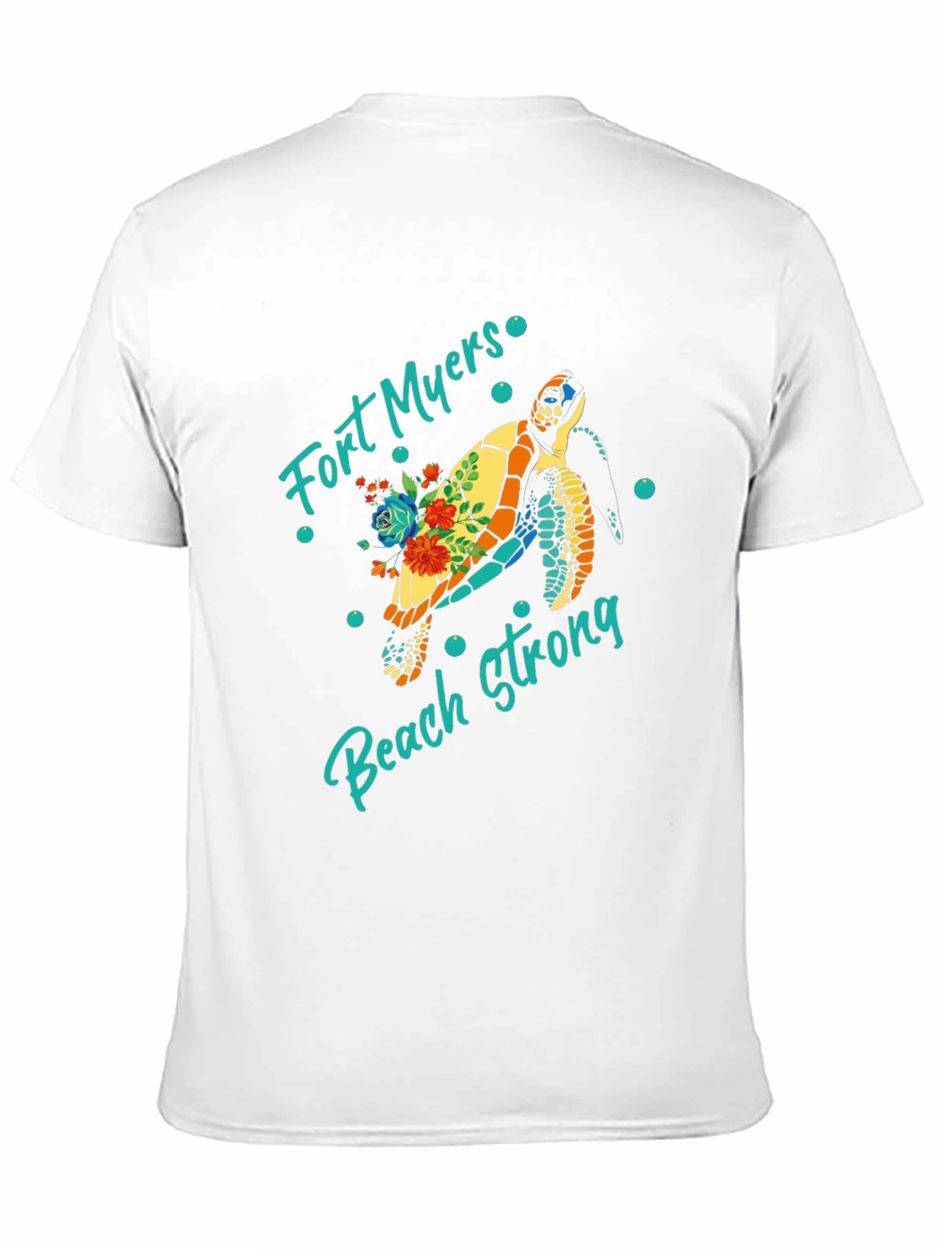 Fort Myers Beach Strong Turtle Graphic Tee