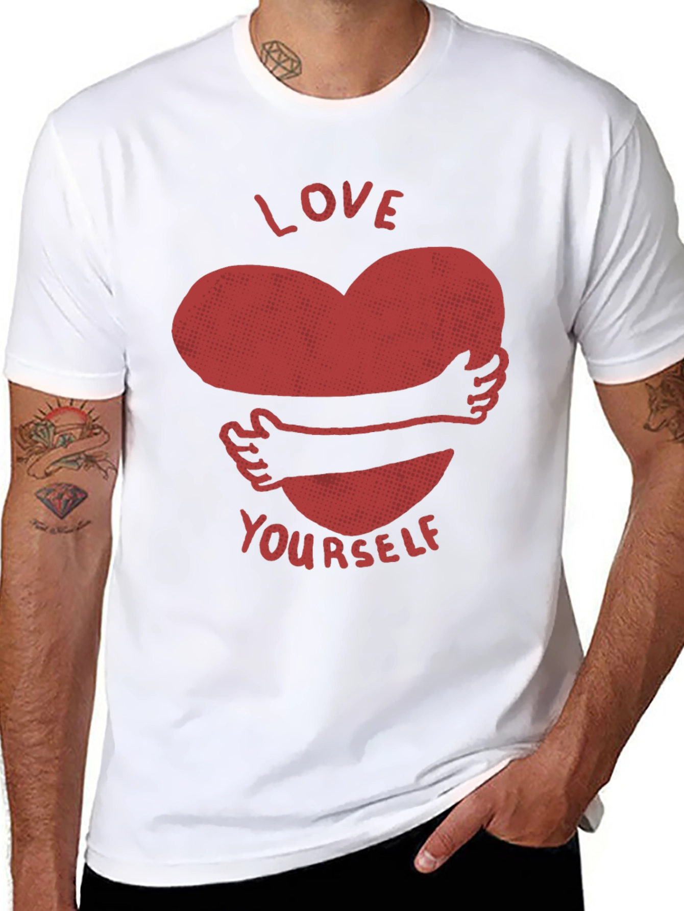 Love Yourself Graphic Tee - Trendy Comfort