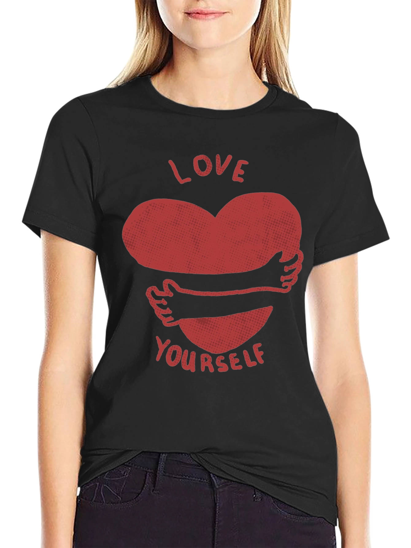 Love Yourself Graphic Tee - Trendy Comfort