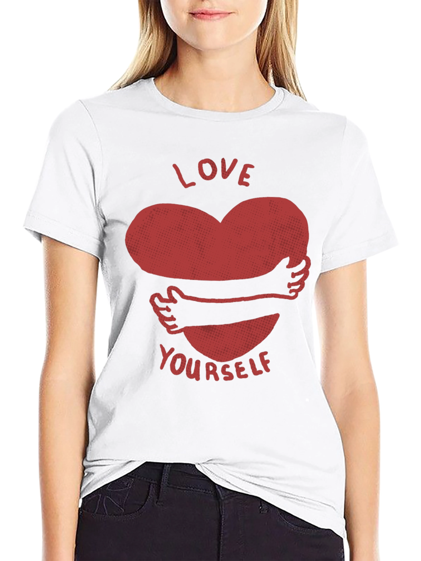 Love Yourself Graphic Tee - Trendy Comfort