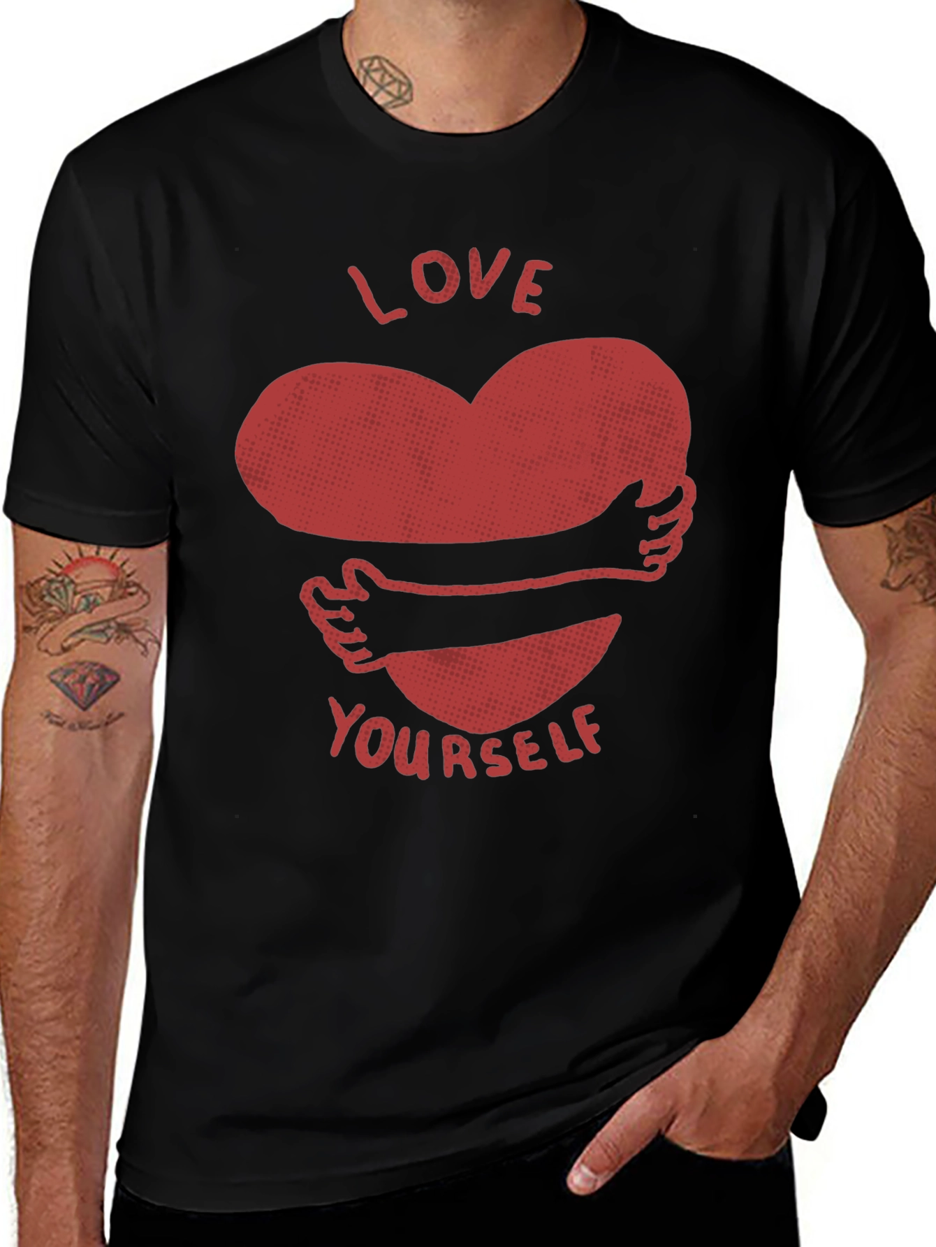 Love Yourself Graphic Tee - Trendy Comfort