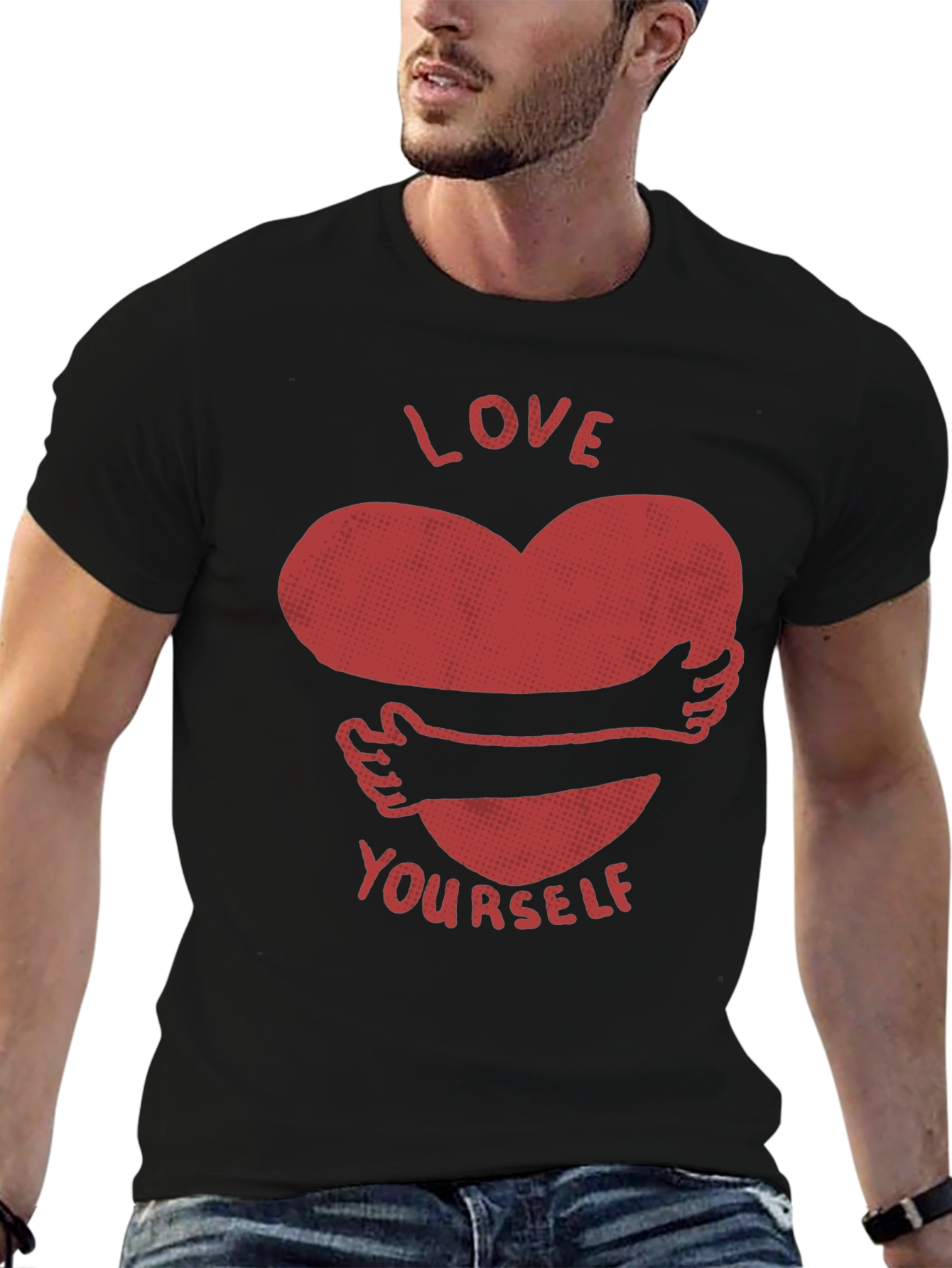 Love Yourself Graphic Tee - Trendy Comfort