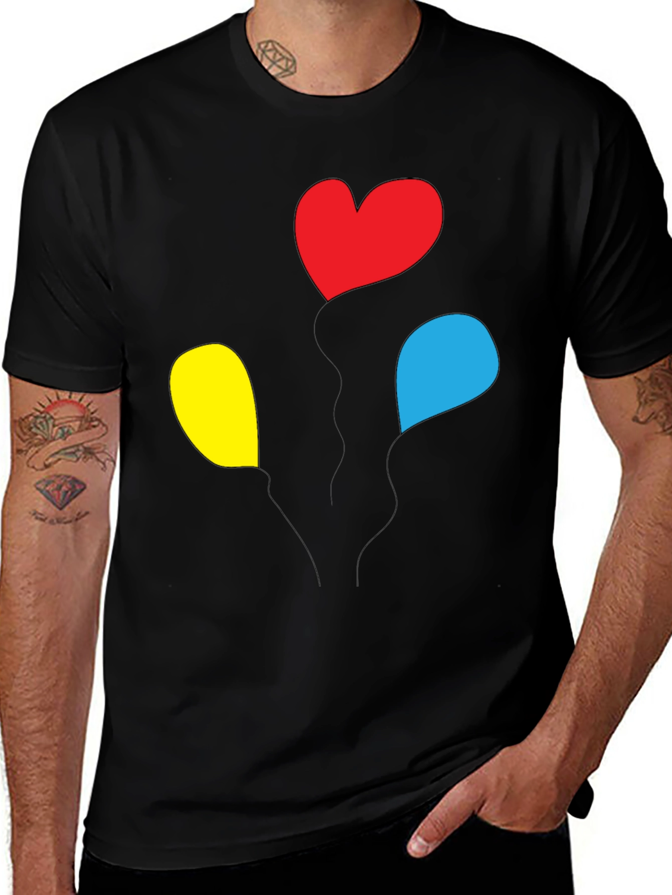 Balloon Heart Graphic Tee