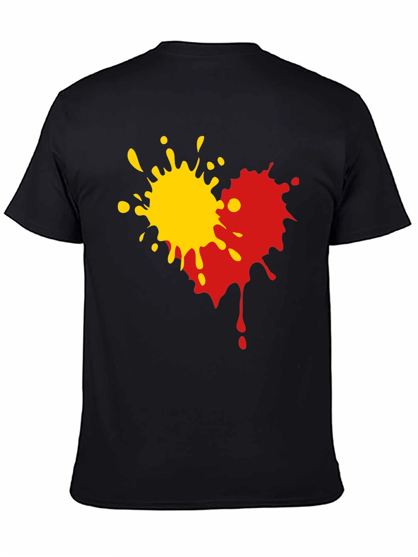Abstract Splatter Graphic Tee