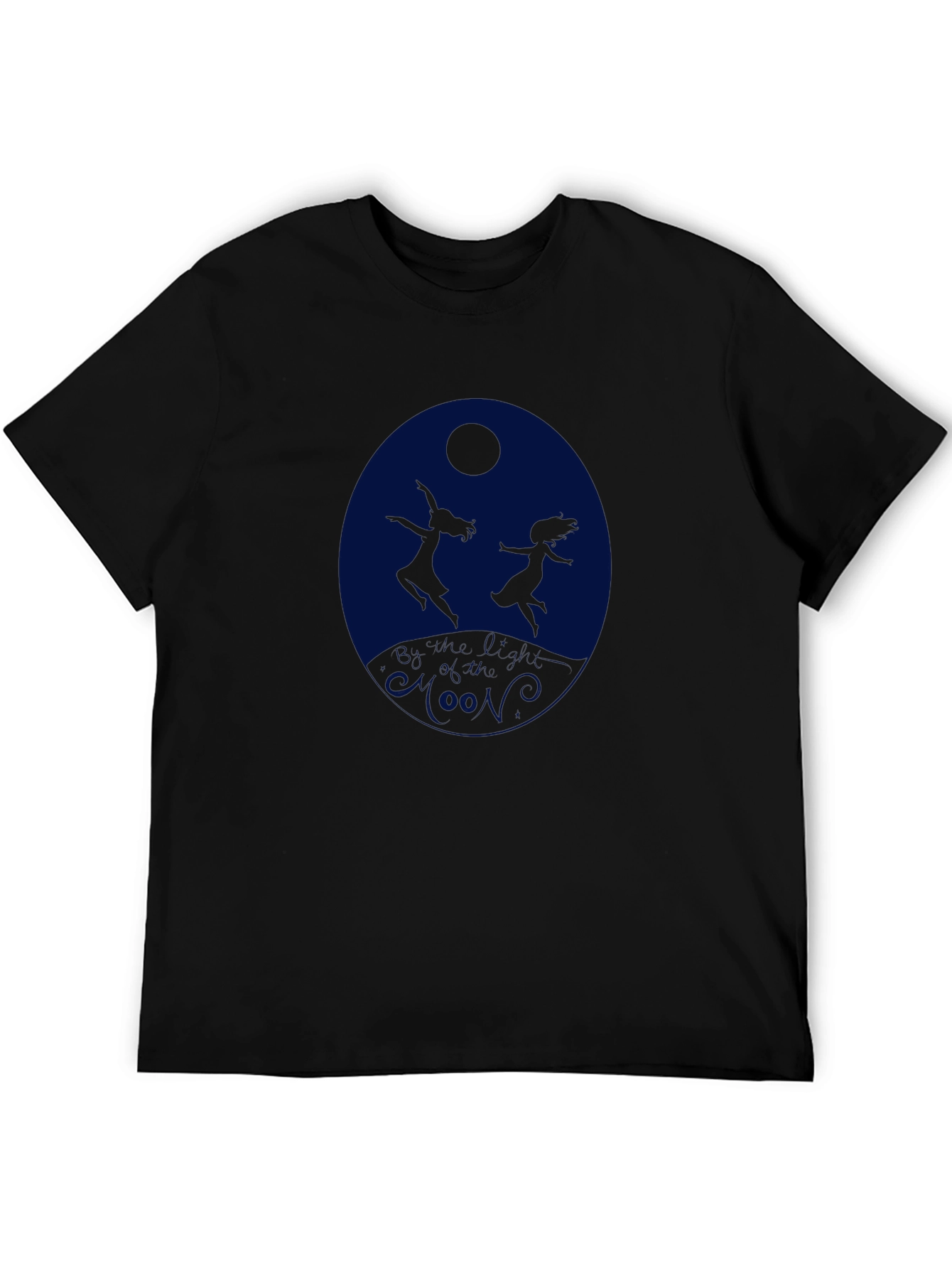 Silhouette Dance Graphic Tee - Black