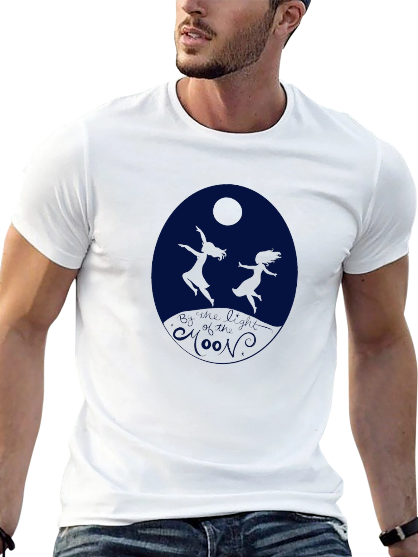 Silhouette Dance Graphic Tee - Black