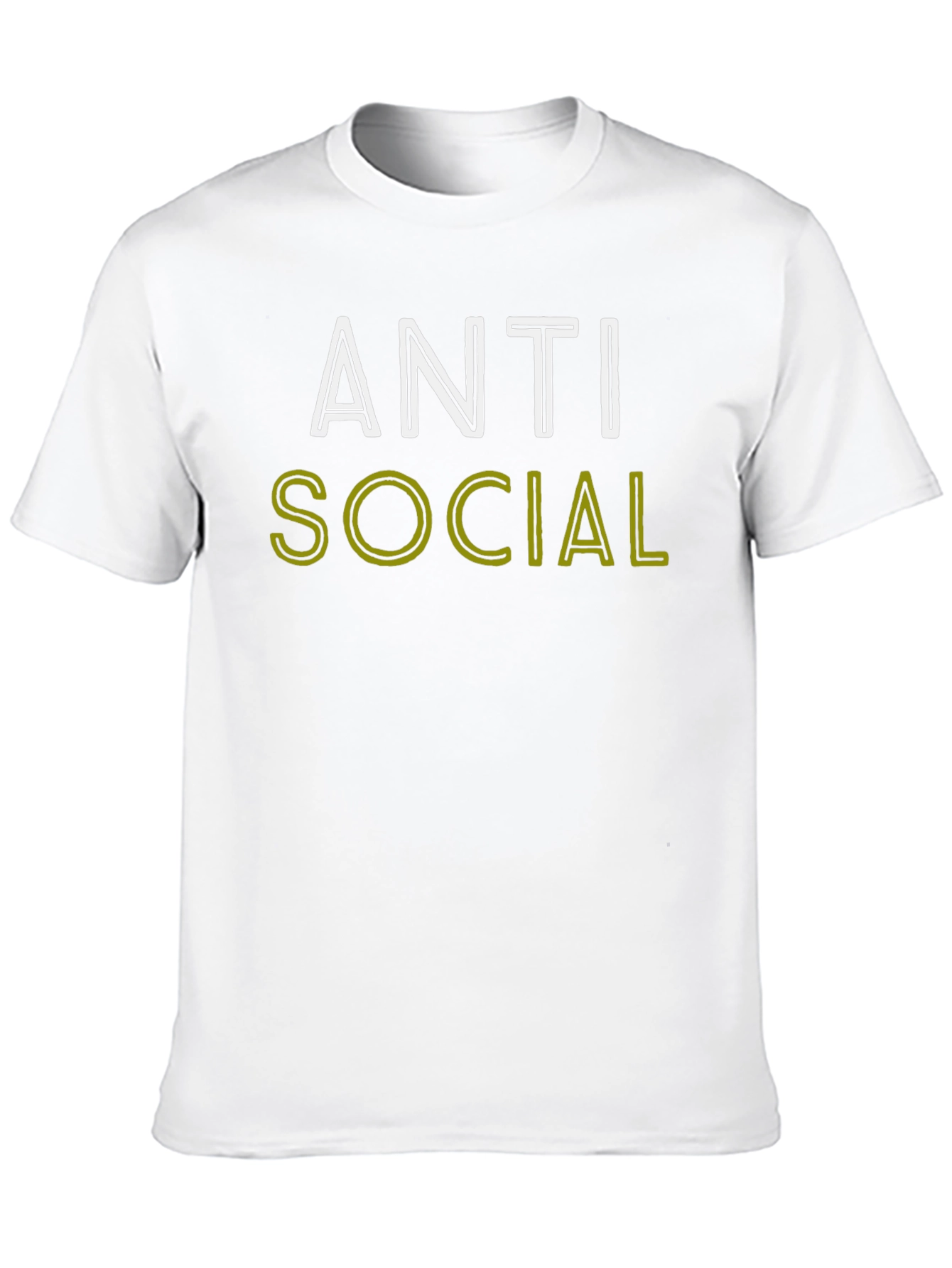 Anti Social Graphic T-Shirt - Comfortable & Stylish