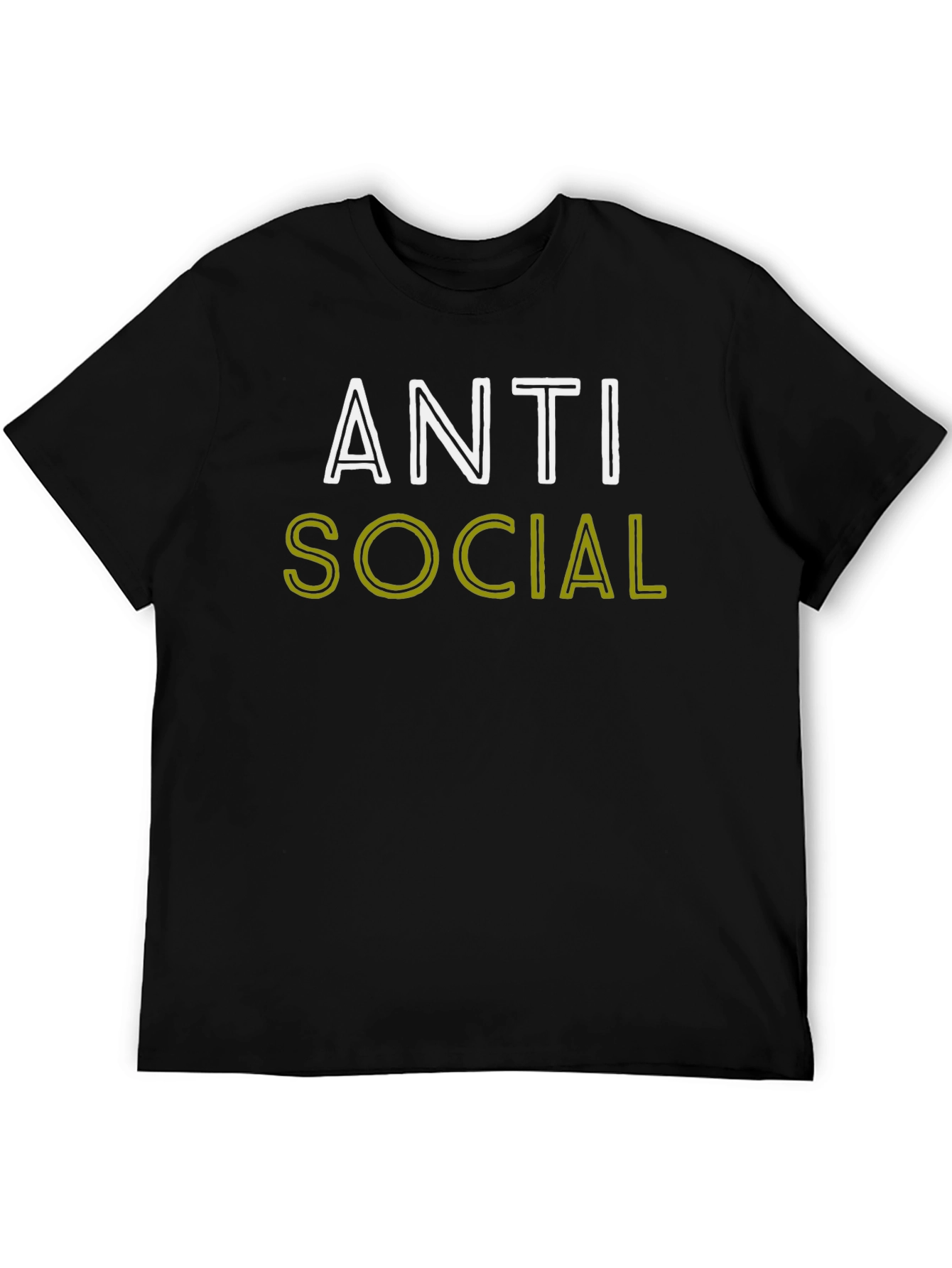 Anti Social Graphic T-Shirt - Comfortable & Stylish