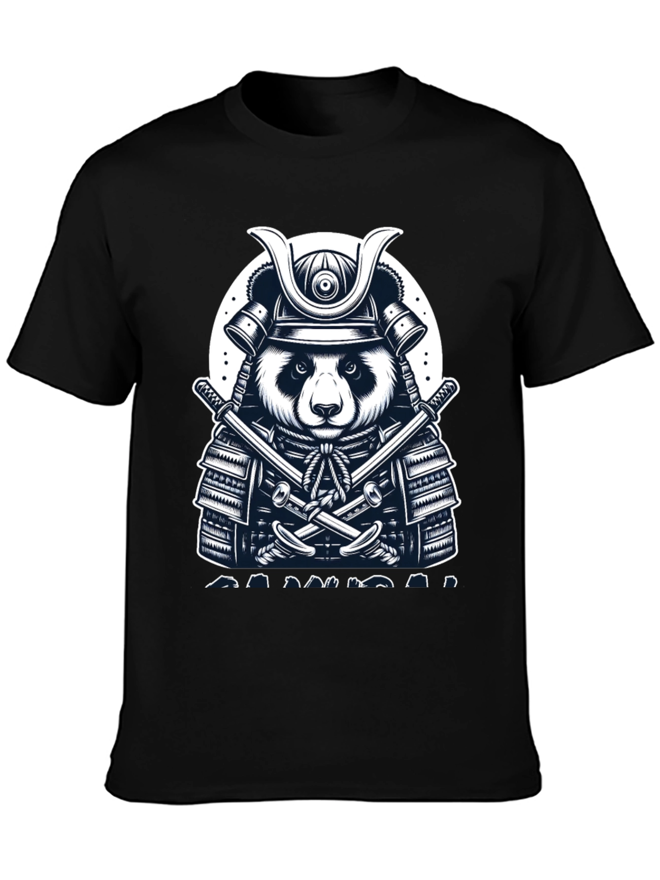 Samurai Panda Graphic Tee