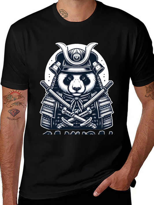Samurai Panda Graphic Tee