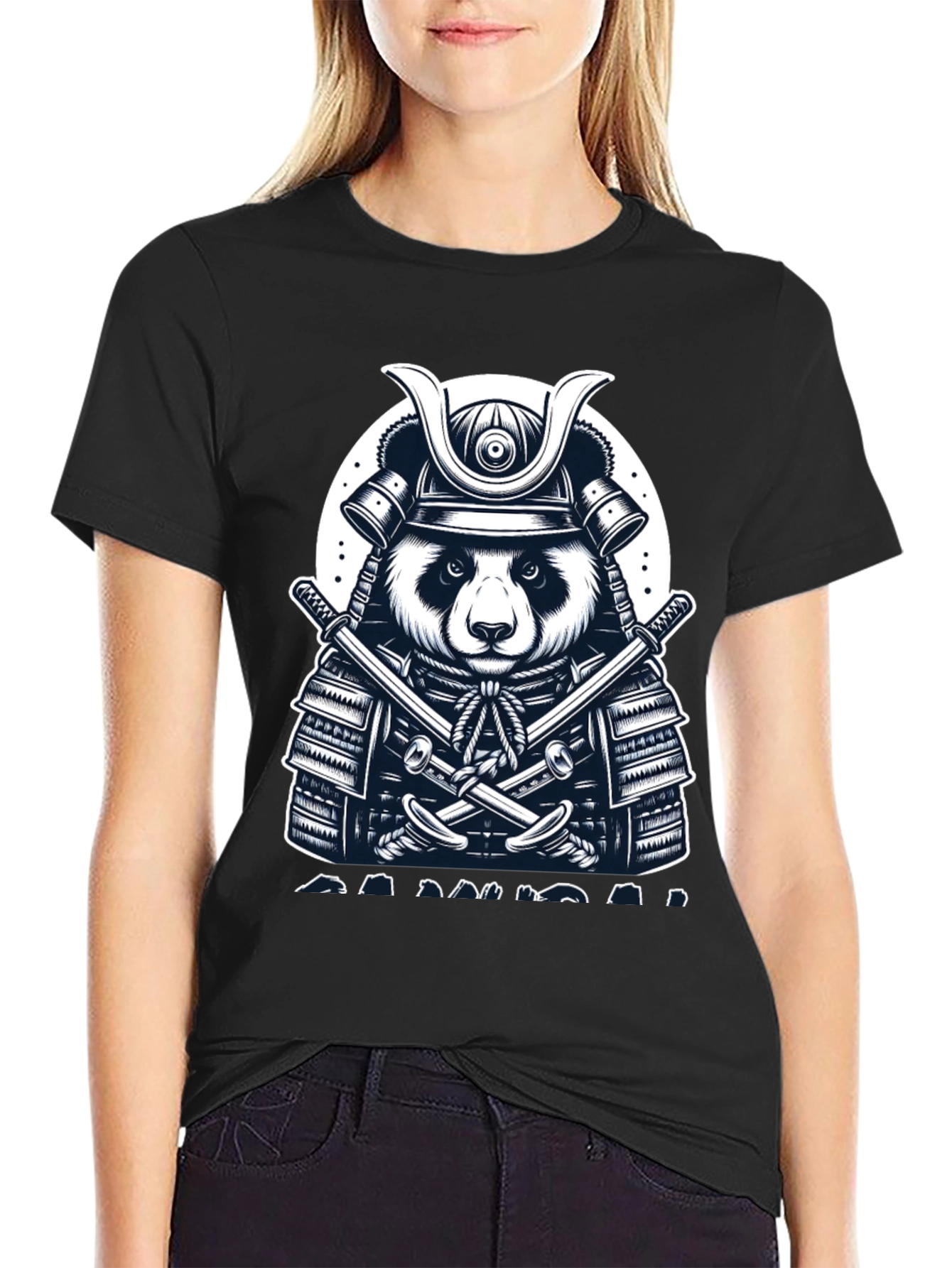 Samurai Panda Graphic Tee