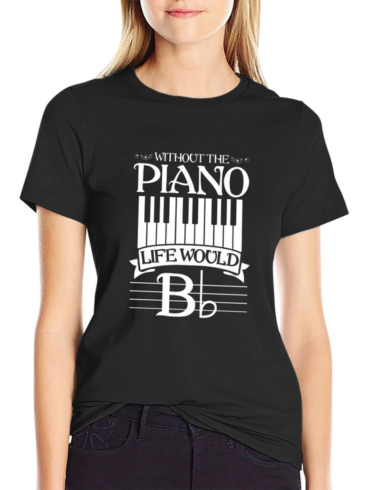 Piano T-Shirt: Music Lover Tee