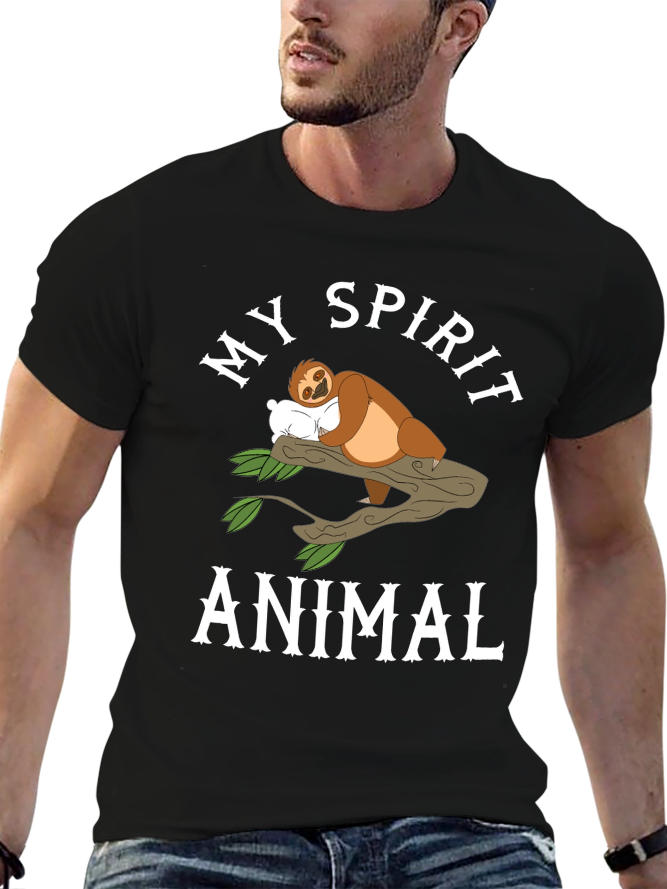 My Spirit Animal Sloth T-Shirt - Relaxed Style