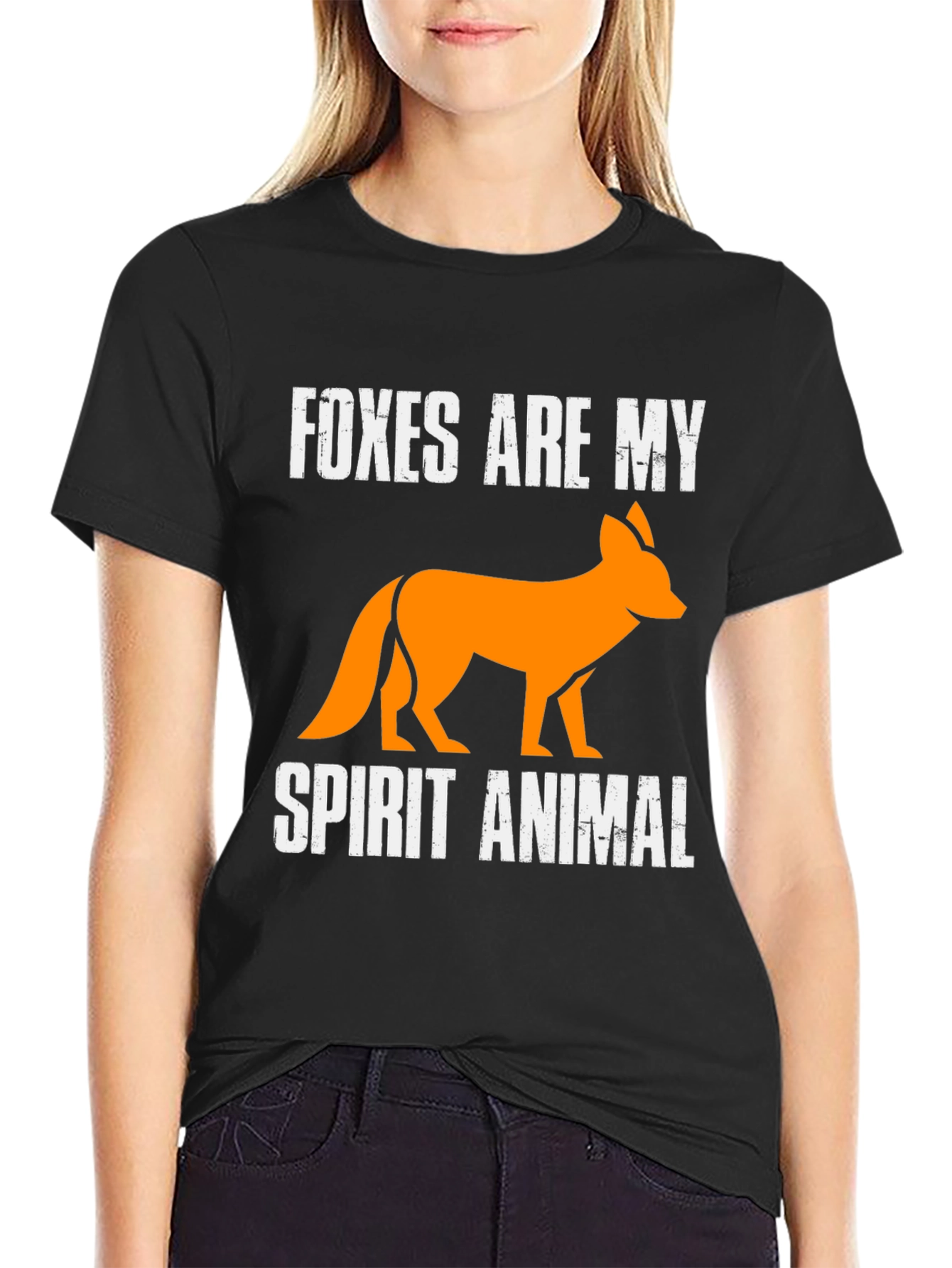 Foxes Are My Spirit Animal Graphic T-Shirt