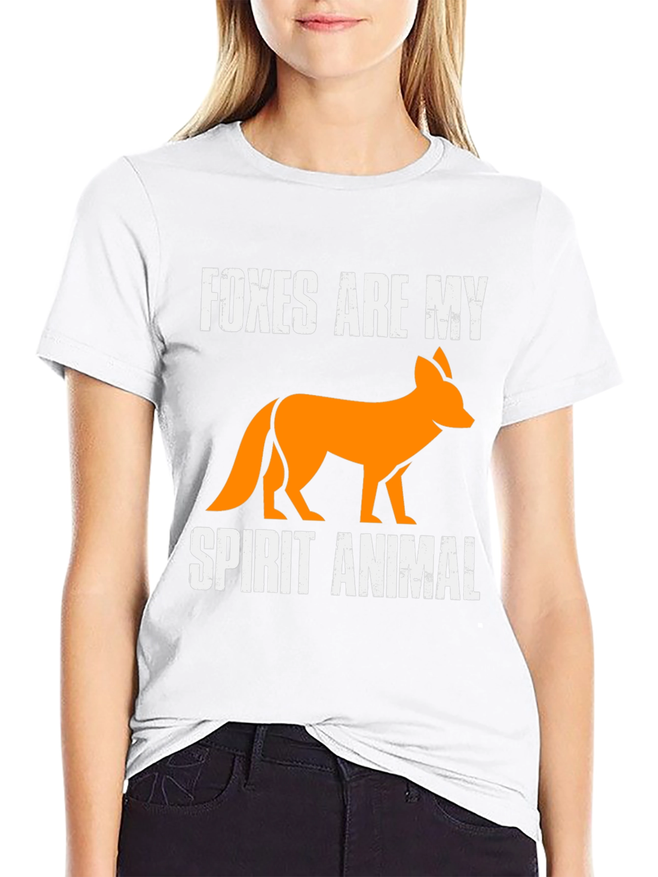 Foxes Are My Spirit Animal Graphic T-Shirt