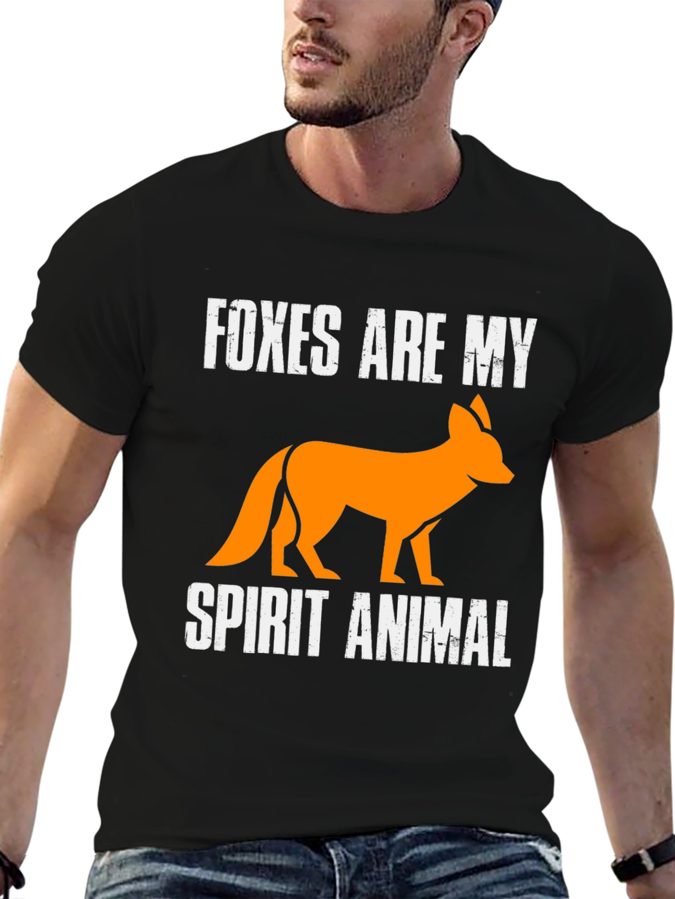 Foxes Are My Spirit Animal Graphic T-Shirt