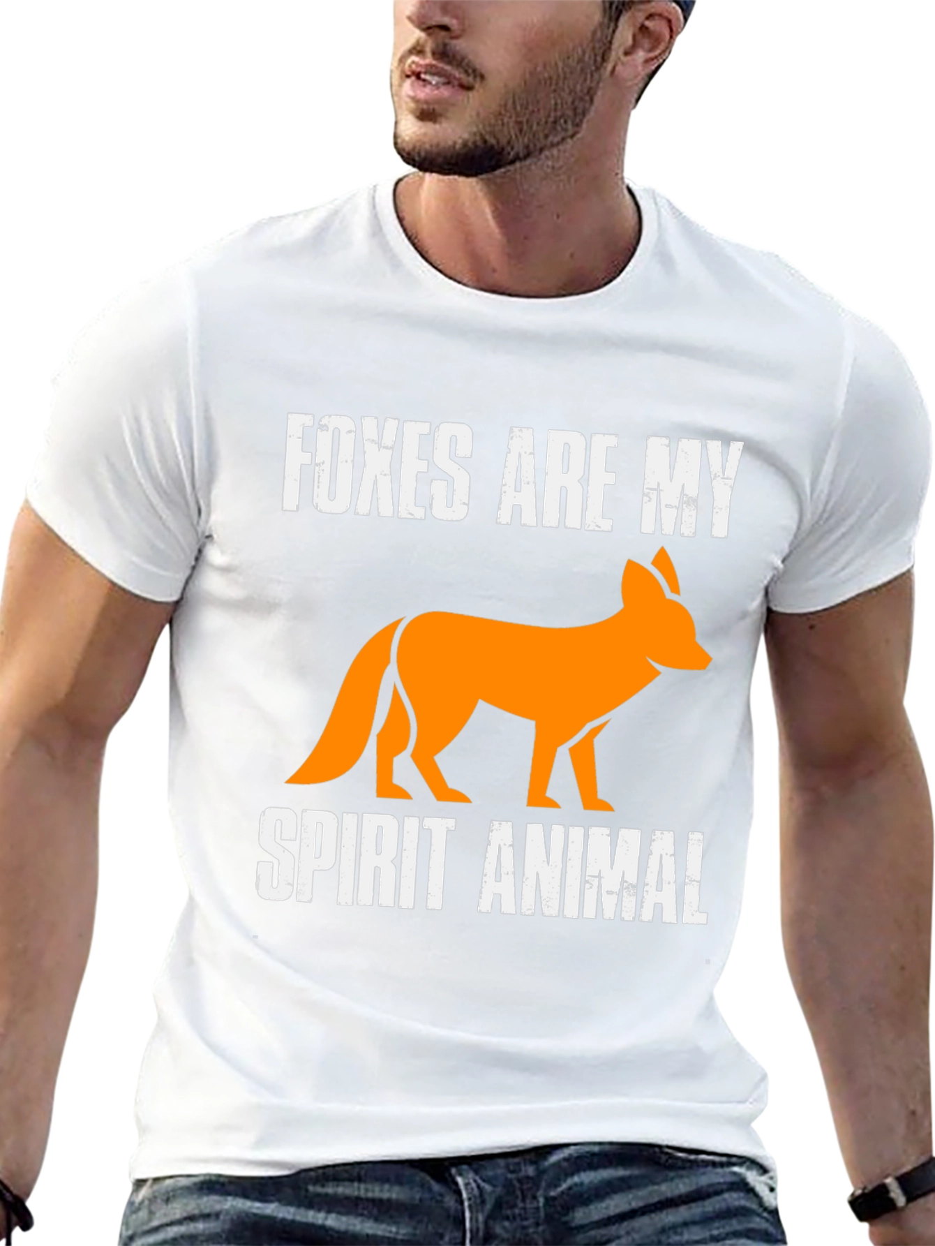 Foxes Are My Spirit Animal Graphic T-Shirt