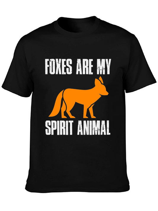 Foxes Are My Spirit Animal Graphic T-Shirt