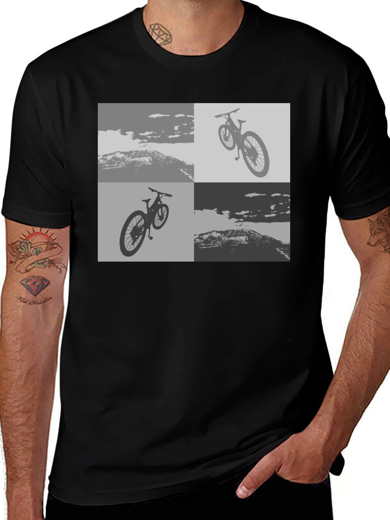 Mountain Bike T-Shirt - Adventure Ready
