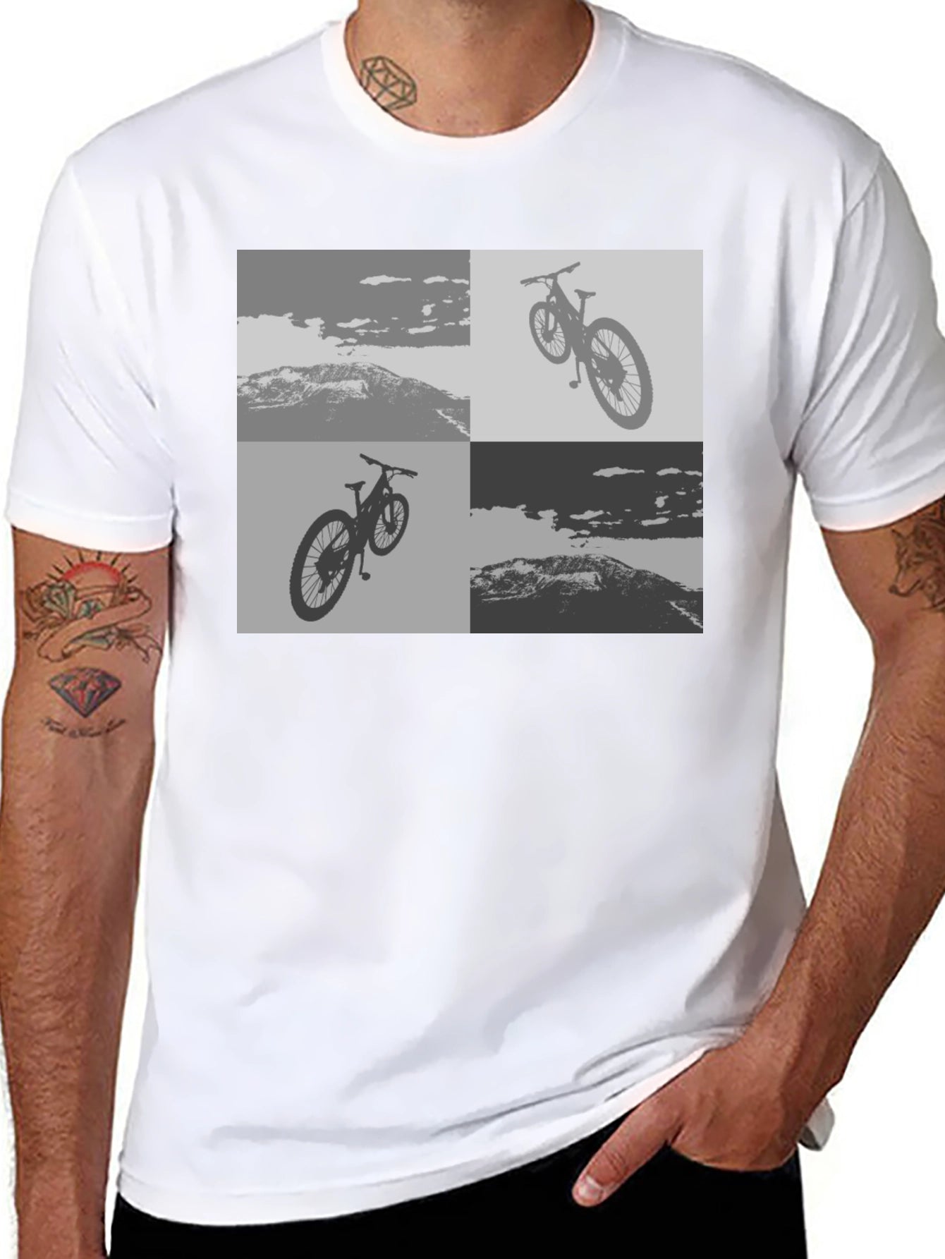 Mountain Bike T-Shirt - Adventure Ready