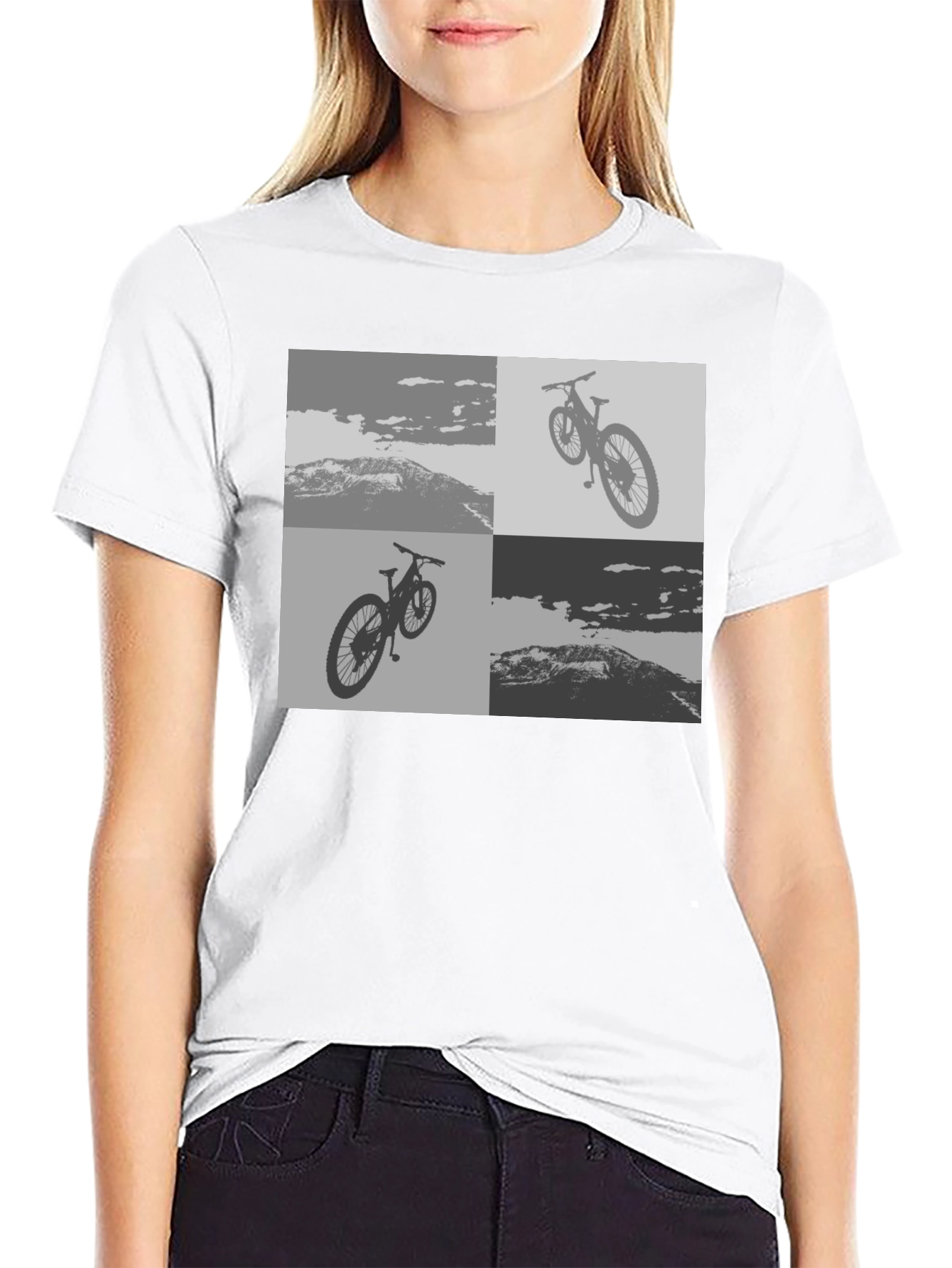 Mountain Bike T-Shirt - Adventure Ready
