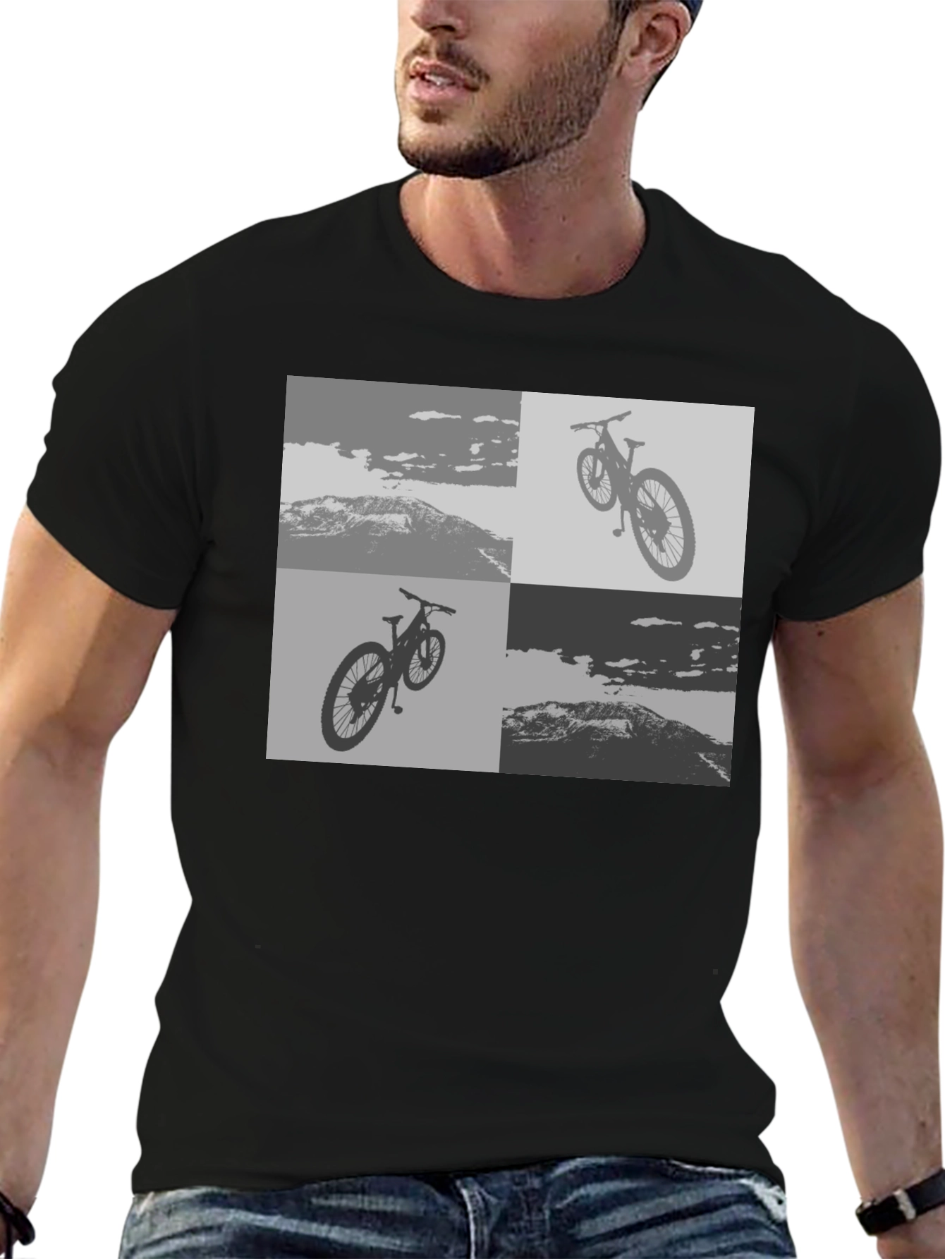 Mountain Bike T-Shirt - Adventure Ready