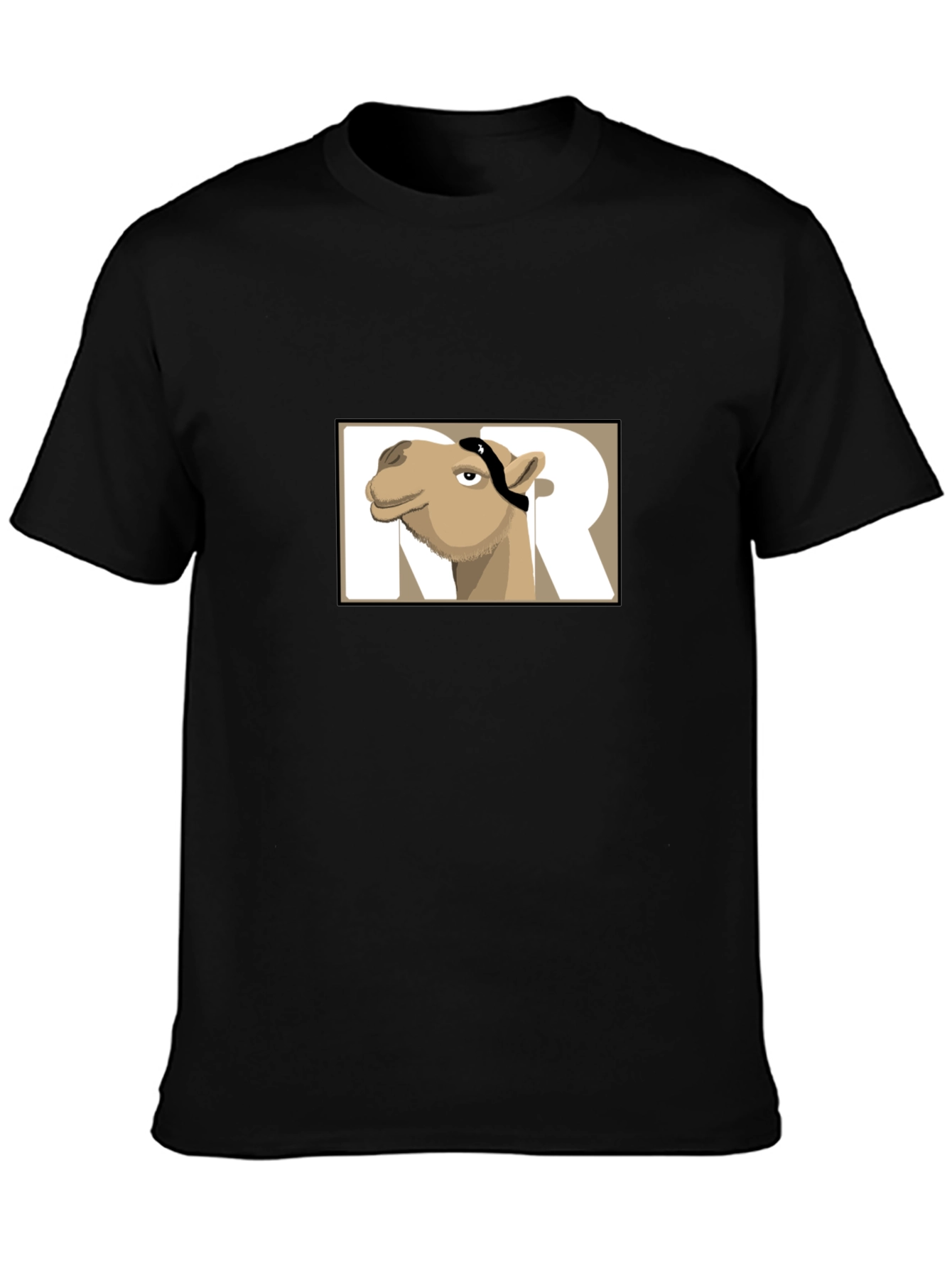 Camel Cartoon Graphic Tee - Unisex